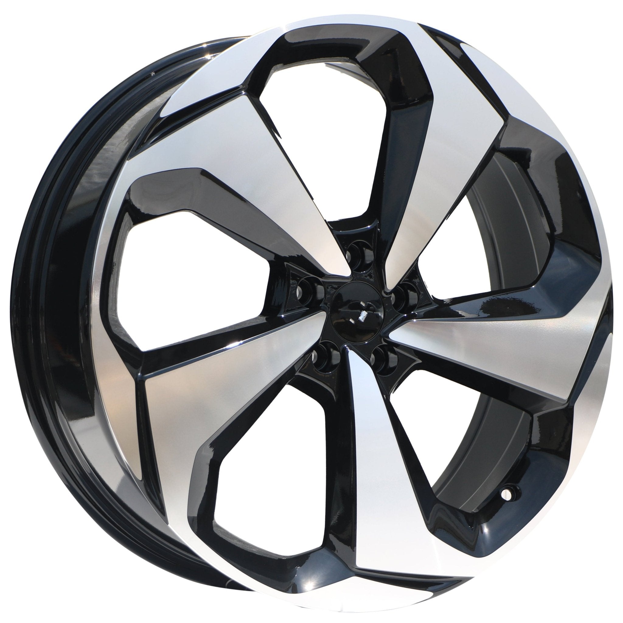 W320 2018 Black Machined Face 22*7.5 ET45 5*114.3 CB64.1 - Gun Hill Tire House (WTW - WHOLESALE TIRES & WHEELS)