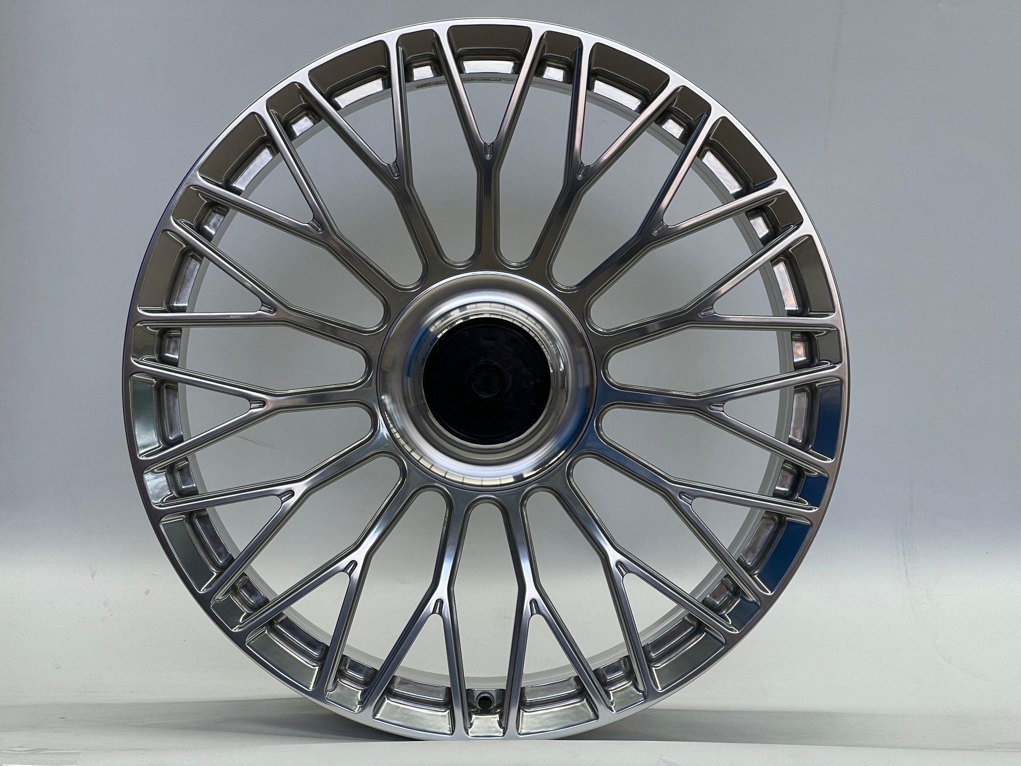 W483 Forged Polished 22x9.0 ET25 5x112/120 CB72.56 - Gun Hill Tire House (WTW - WHOLESALE TIRES & WHEELS)