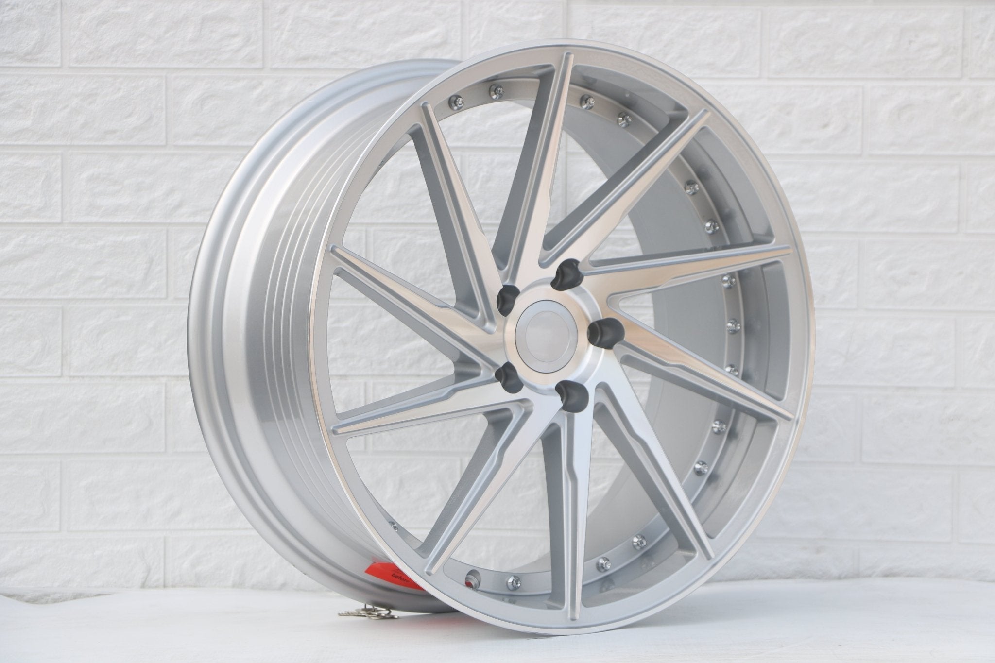W511 Silver Machined Face 19x9.5 ET35 5x114.3 CB73.1 - Gun Hill Tire House (WTW - WHOLESALE TIRES & WHEELS)