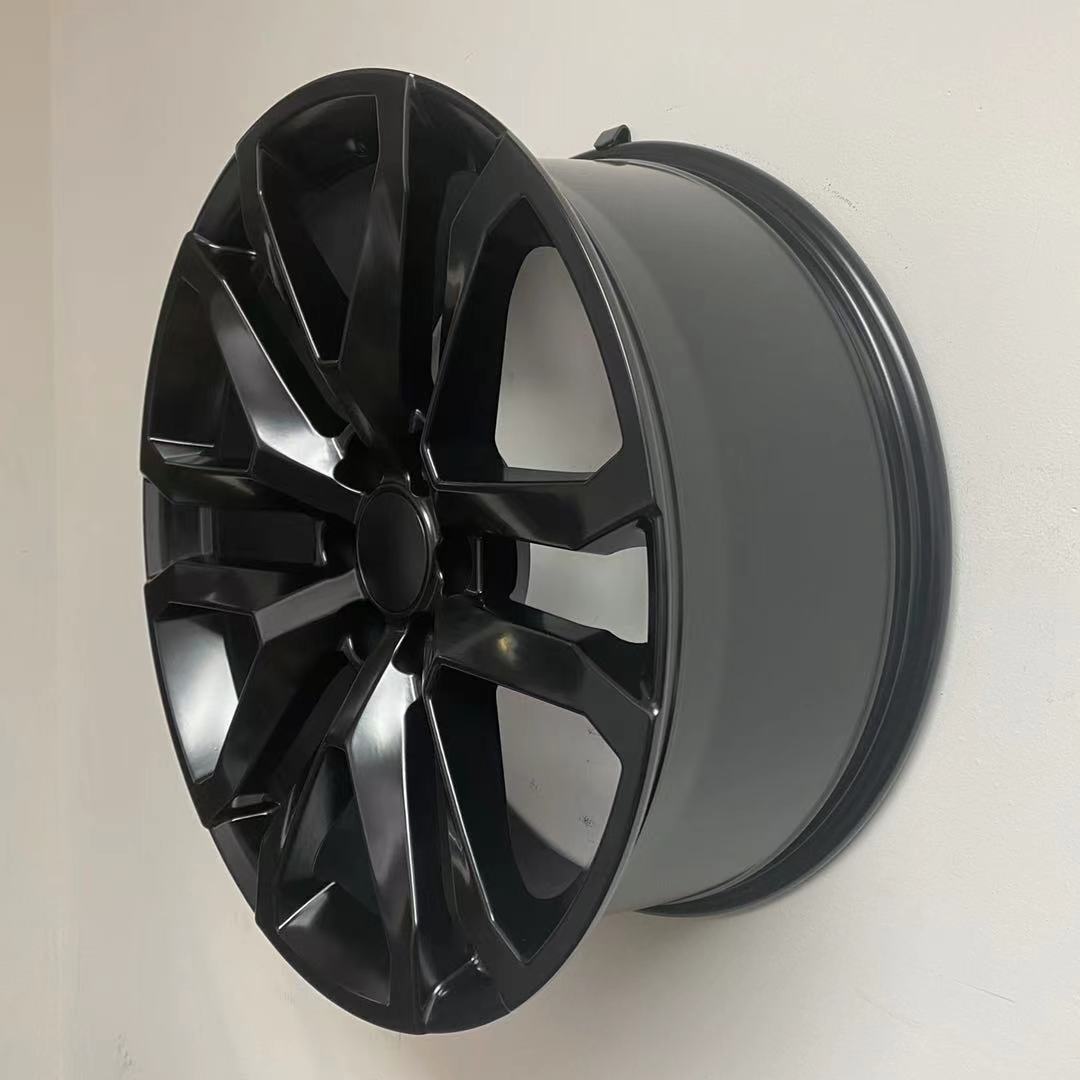 W573 Satin Black 22x9.0 ET24 6x139.7 CB78.1 C1291 - 01 - Gun Hill Tire House (WTW - WHOLESALE TIRES & WHEELS)