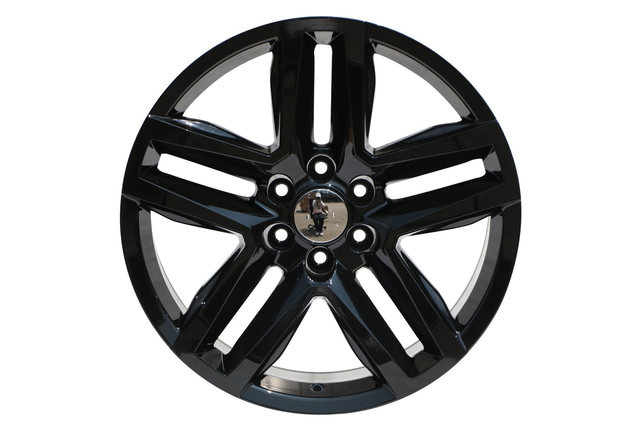 W575 1568 Gloss Black 22*9.0 ET24 CB78.1 6x139.7 CB78.1 C1291 - 01 - Gun Hill Tire House (WTW - WHOLESALE TIRES & WHEELS)