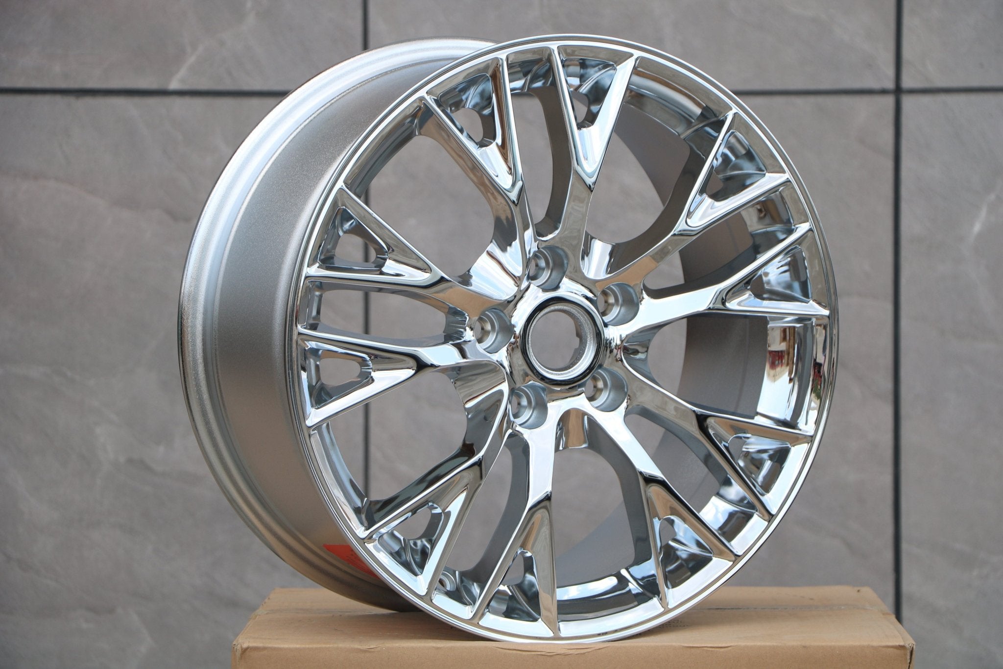 W591 Chrome 20x10.0 ET79 CB70.3 5x120.7 C2032 - C - Gun Hill Tire House (WTW - WHOLESALE TIRES & WHEELS)