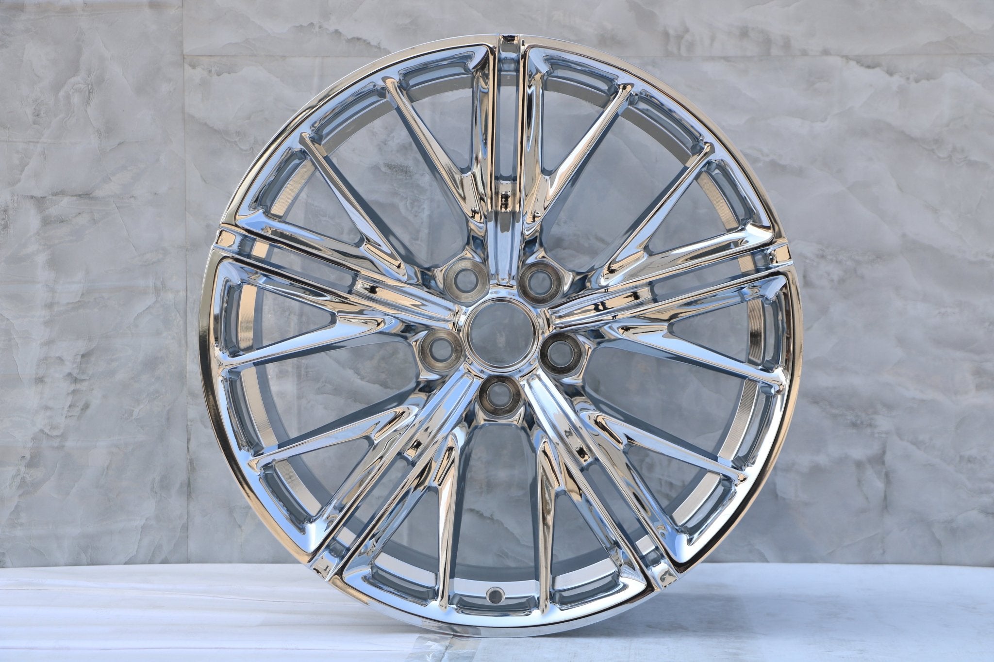 W596 1609 Chrome 20x11 5x120 ET43 CB66.9 - Gun Hill Tire House (WTW - WHOLESALE TIRES & WHEELS)