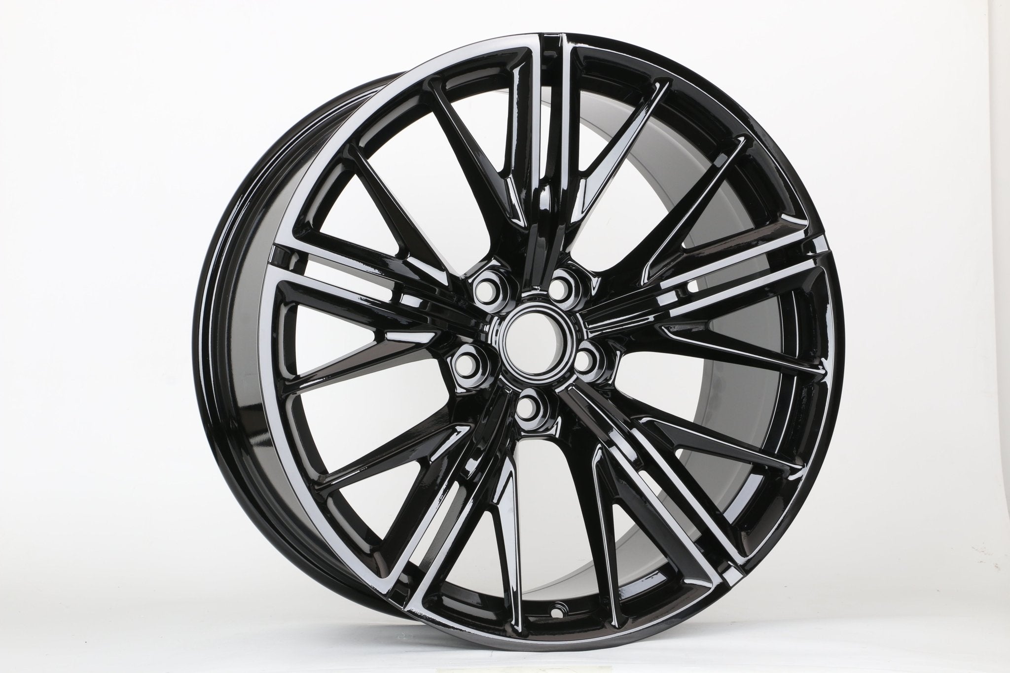 W596 Gloss Black 20x11 Et43 5x120 CB66.9 C - 1187 - B - Gun Hill Tire House (WTW - WHOLESALE TIRES & WHEELS)