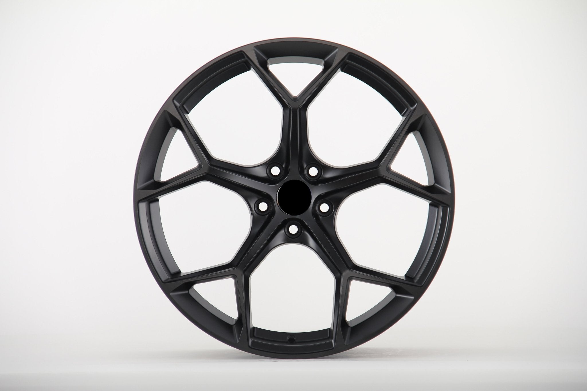 W660 6132 Satin Black 22x9.5 ET35 5x112 CB66.45 - Gun Hill Tire House (WTW - WHOLESALE TIRES & WHEELS)