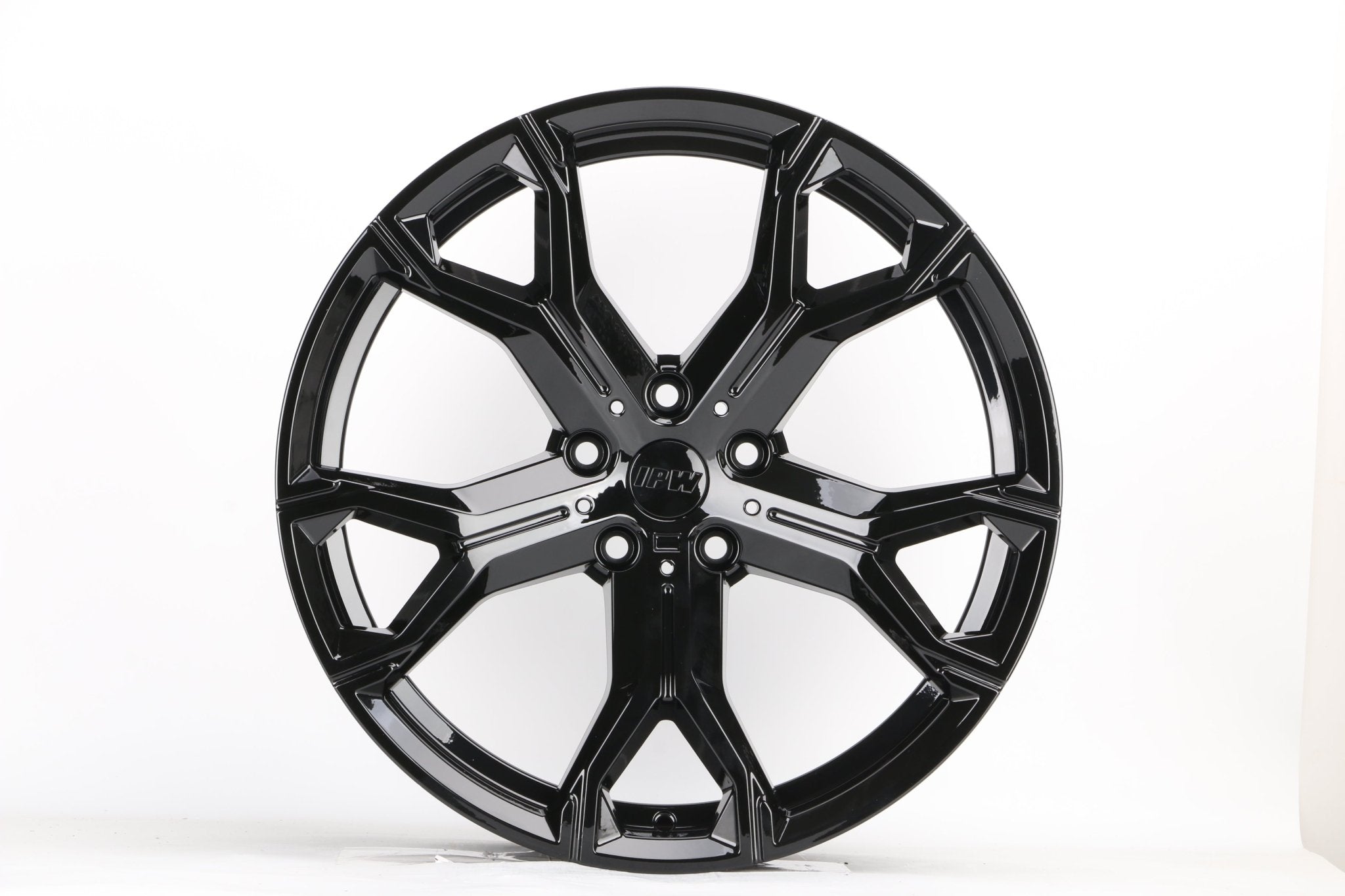 W702 D1538 Gloss Black 22x9.5 ET37 5x120 CB74.1 - Gun Hill Tire House (WTW - WHOLESALE TIRES & WHEELS)