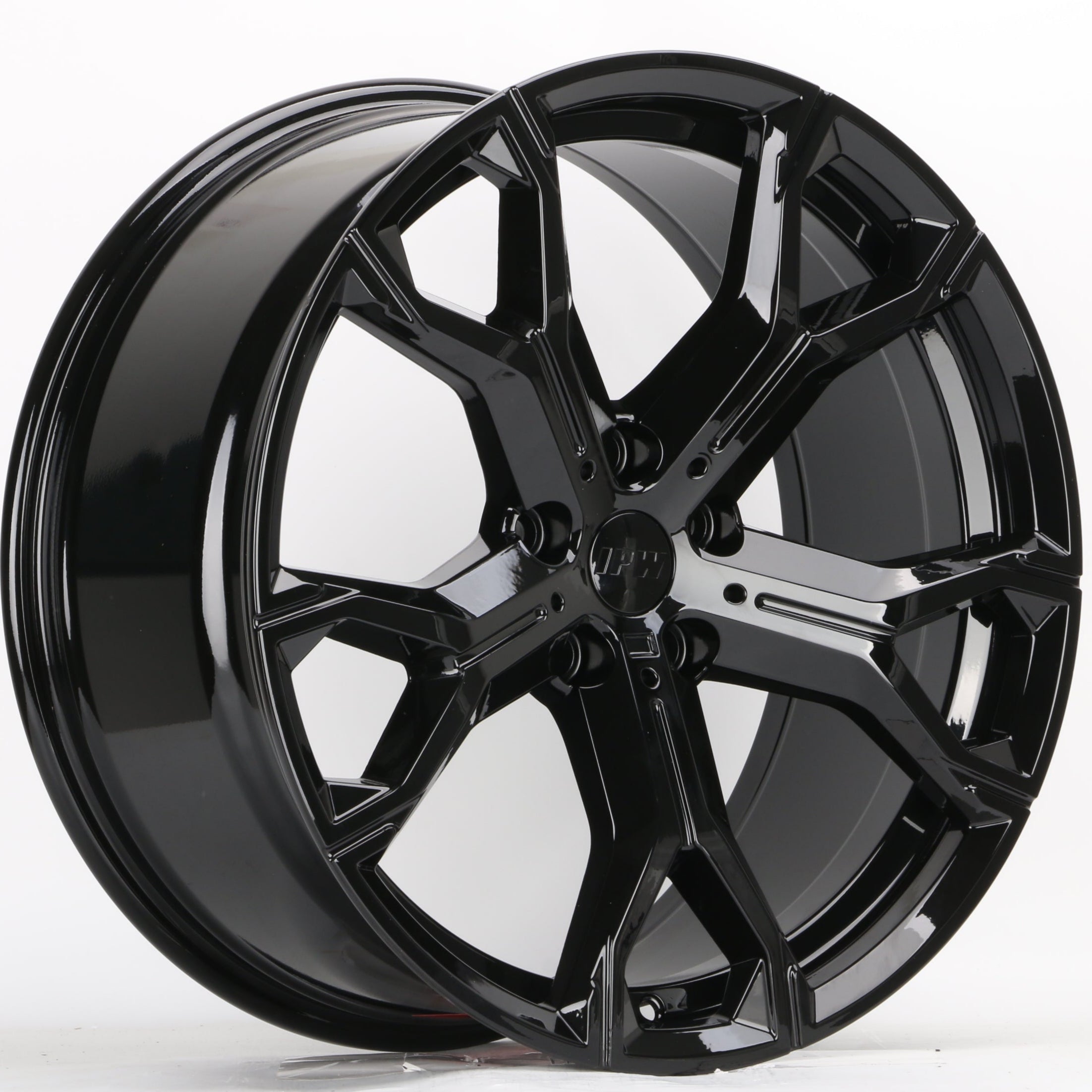 W702 D1538 Gloss Black 22x9.5 ET37 5x120 CB74.1 - Gun Hill Tire House (WTW - WHOLESALE TIRES & WHEELS)