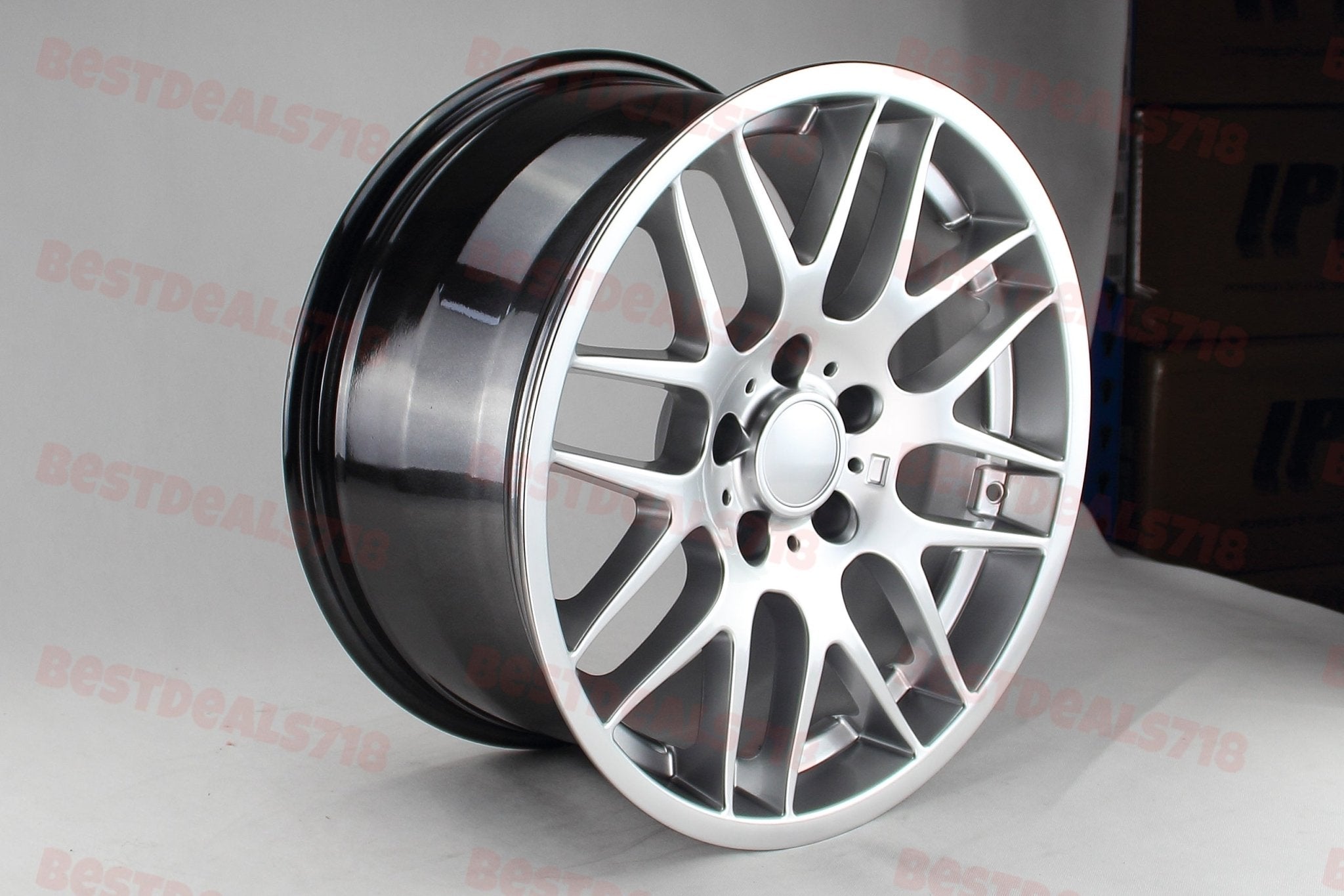 W703 Hyper Silver 19x9.5 ET35 5x120 CB72.56 - Gun Hill Tire House (WTW - WHOLESALE TIRES & WHEELS)