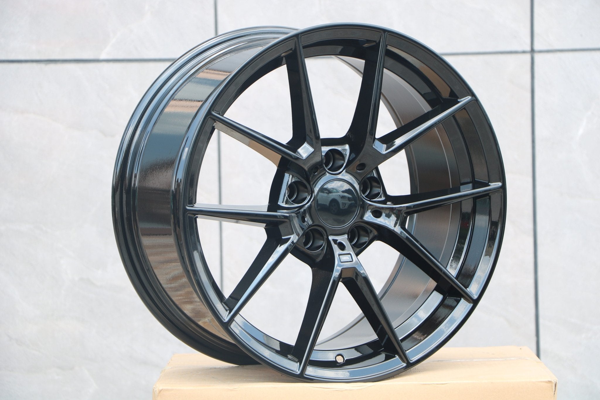 W705 1416 Gloss Black 19x9.5 ET35 5x120 CB72.6 - Gun Hill Tire House (WTW - WHOLESALE TIRES & WHEELS)