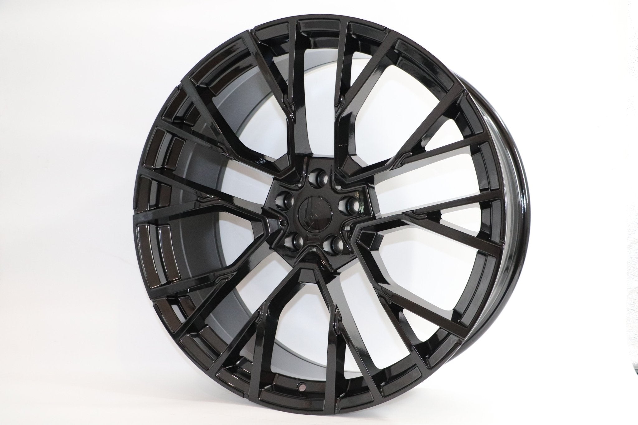 W706 F3019 Gloss Black 22x9.5 ET32 5x120 CB74.1 - Gun Hill Tire House (WTW - WHOLESALE TIRES & WHEELS)