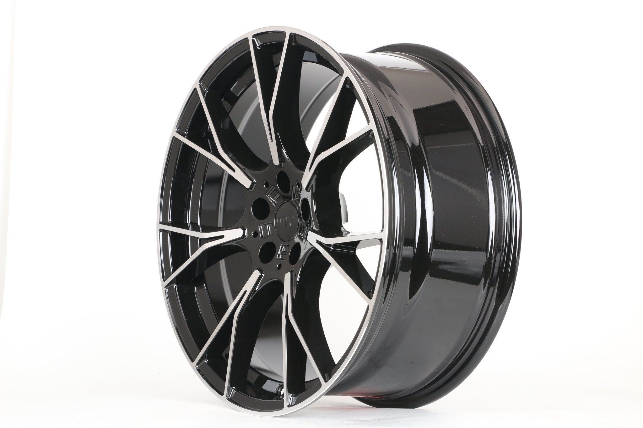 W712 1617 Black Machined Face 20x9.5 ET38 5x112 CB66.6 - Gun Hill Tire House (WTW - WHOLESALE TIRES & WHEELS)