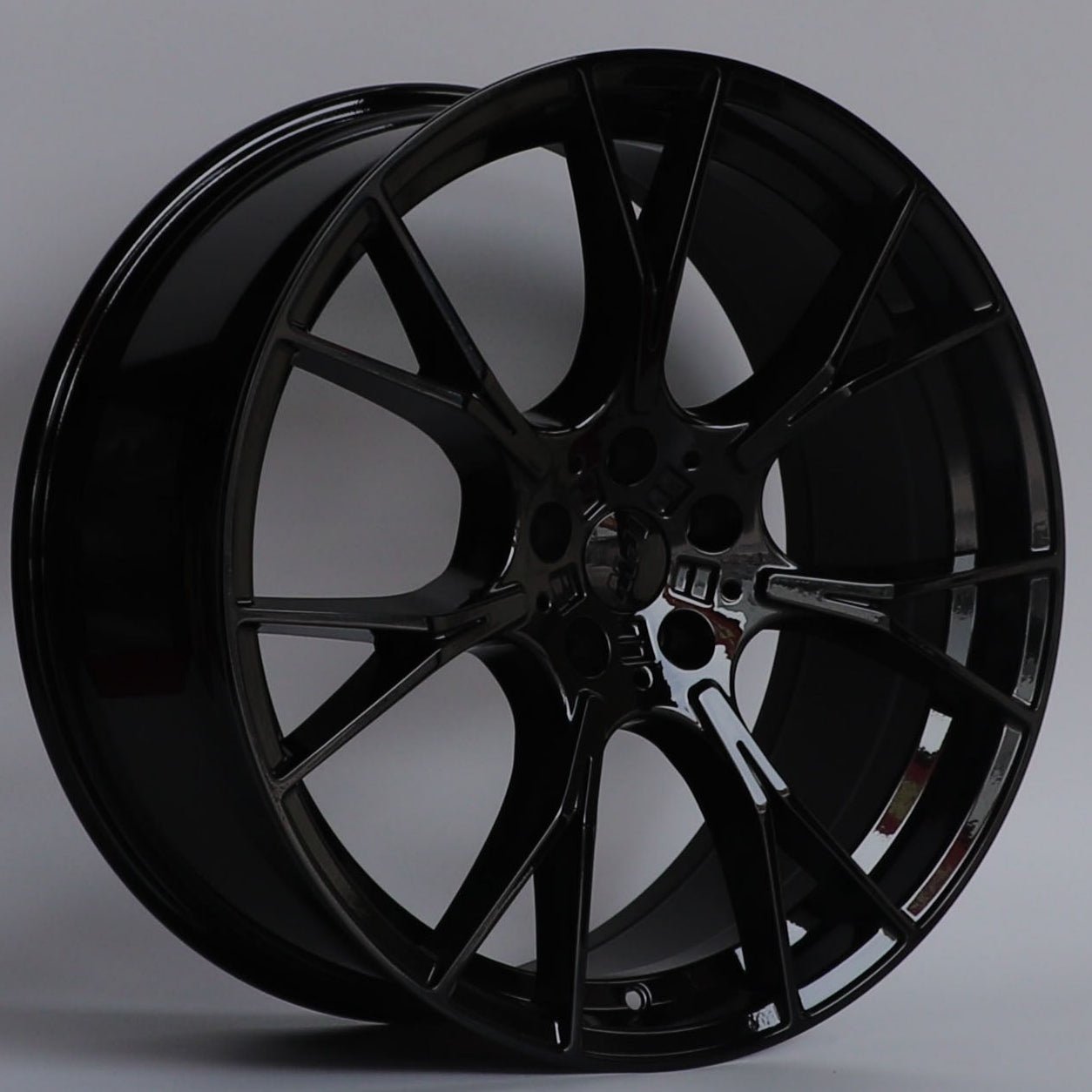 W712 1617 Gloss Black 20x9.5 ET38 5x112 CB66.6 - Gun Hill Tire House (WTW - WHOLESALE TIRES & WHEELS)