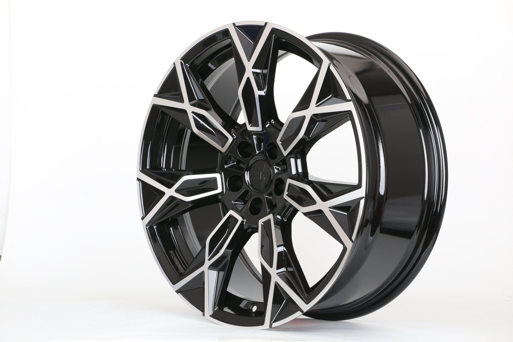 W722 1838 Black Machined Face 20x8.5 ET25 5x112 CB66.6 - Gun Hill Tire House (WTW - WHOLESALE TIRES & WHEELS)