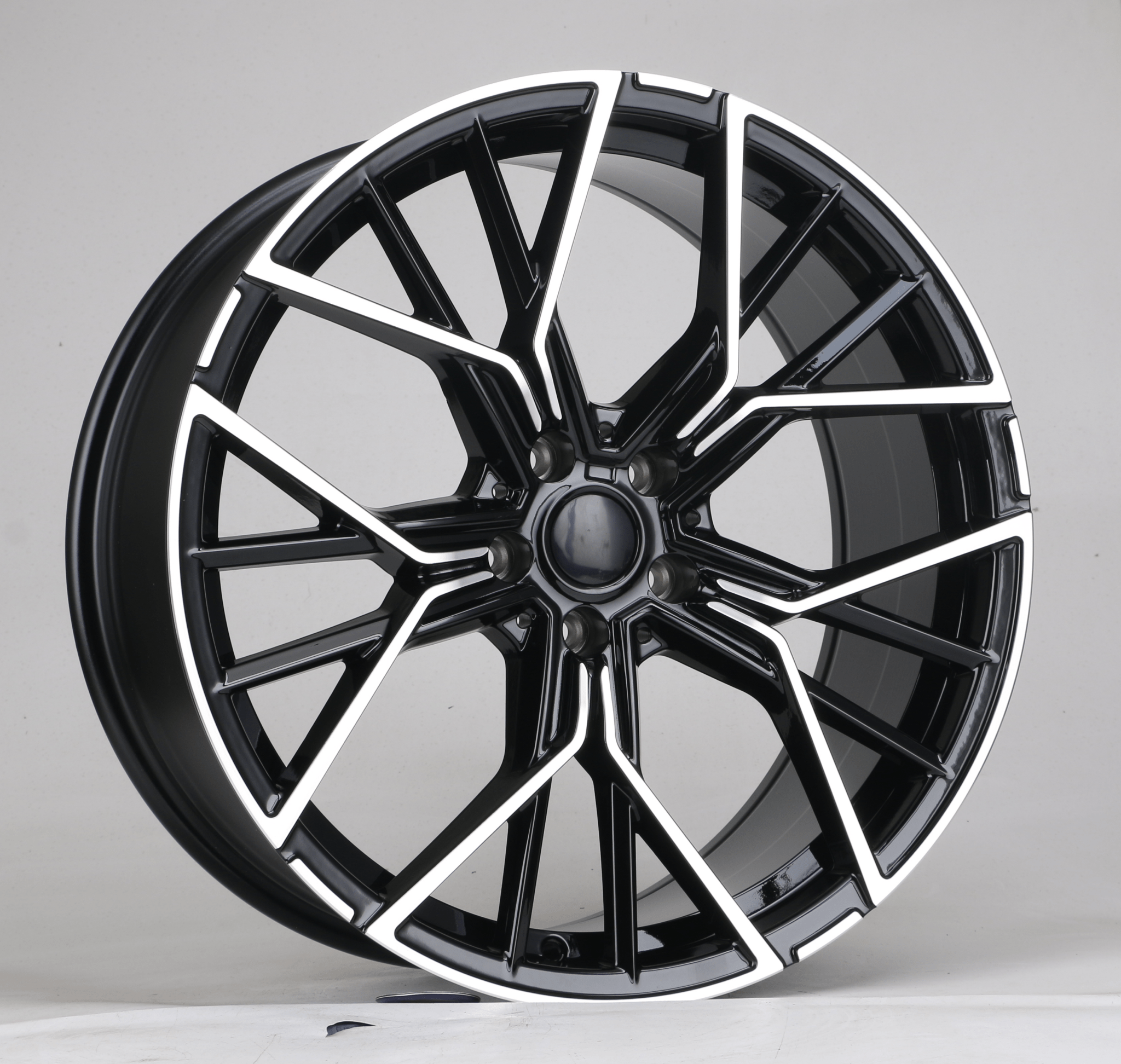 W727 1906 Black Machined Face 20x9.5 ET40 5x112 CB66.6 - Gun Hill Tire House (WTW - WHOLESALE TIRES & WHEELS)