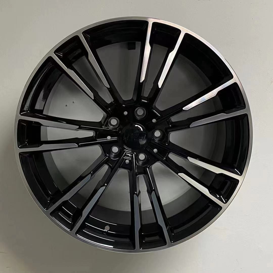 W730 Black Machined Face 20x9.0 ET35 5x120 CB72.56 - Gun Hill Tire House (WTW - WHOLESALE TIRES & WHEELS)