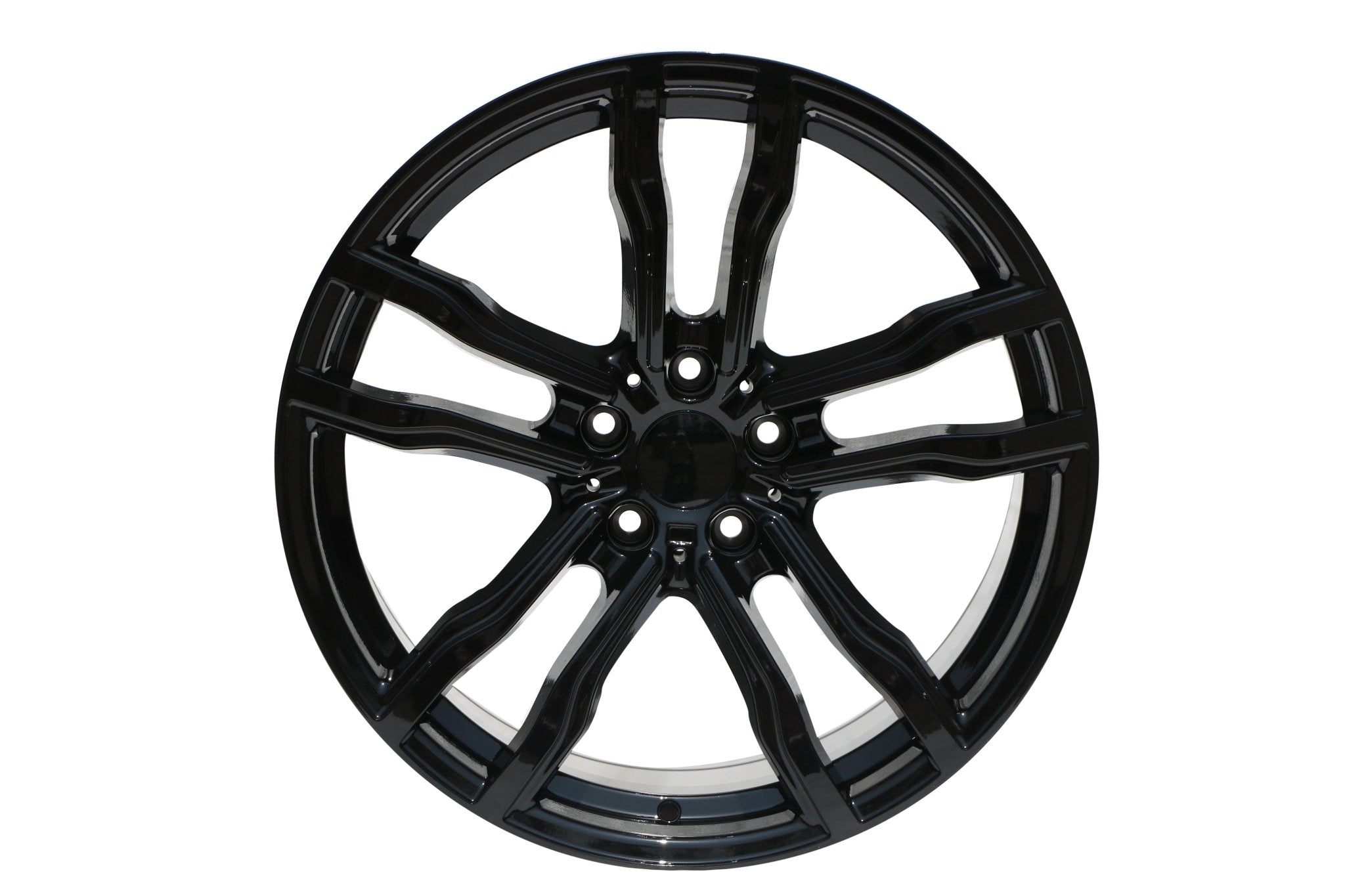 W735 DLJ588 Gloss Black 20x11 ET35 5x120 CB74.1 - Gun Hill Tire House (WTW - WHOLESALE TIRES & WHEELS)