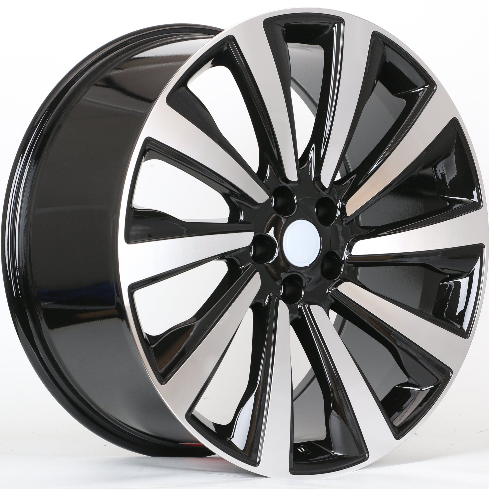 W786 W787 IV - 947 Black Machined Face 22x9.5 ET40 5x120 CB72.6 Mag Seat - Gun Hill Tire House (WTW - WHOLESALE TIRES & WHEELS)