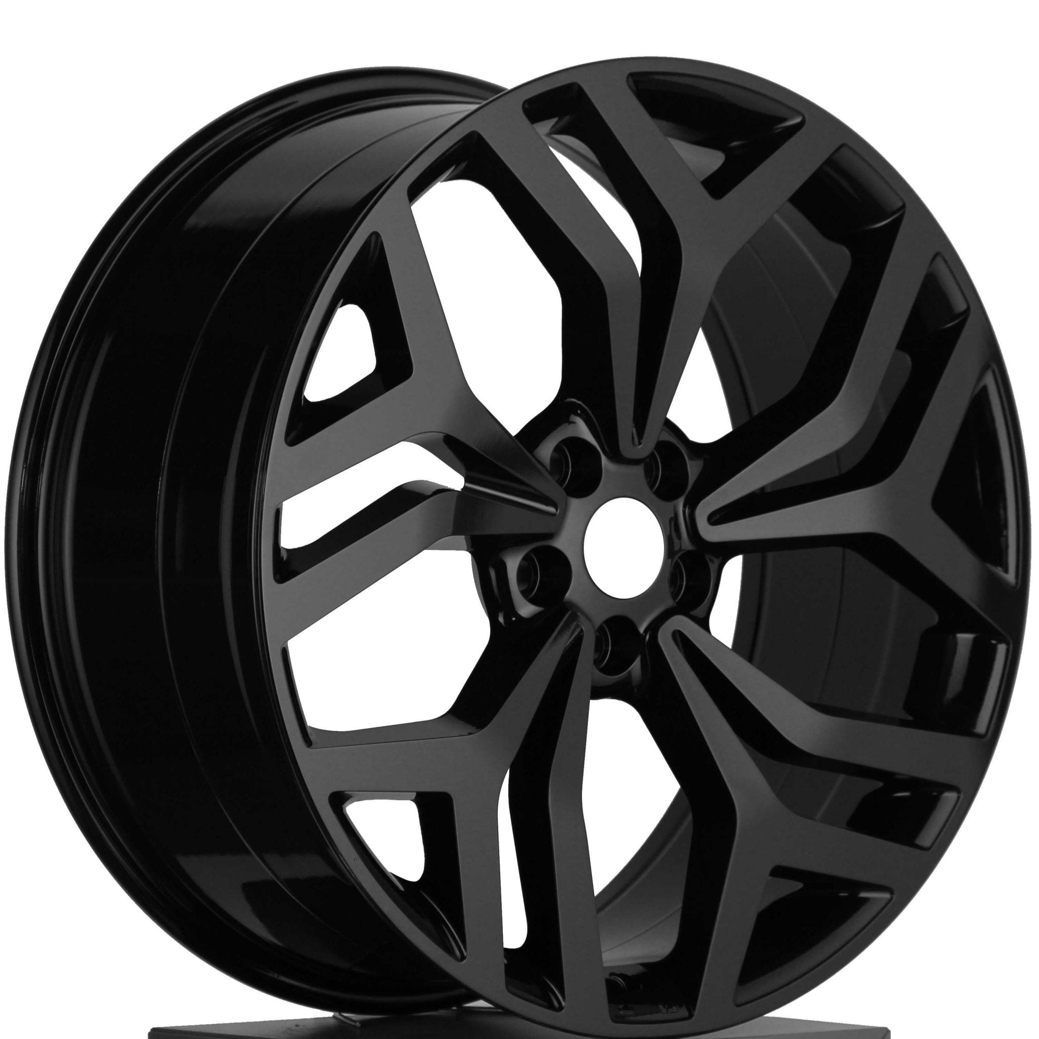 W791 787 Gloss Black 22x9.5 ET45 5x120 CB72.6 - Gun Hill Tire House (WTW - WHOLESALE TIRES & WHEELS)