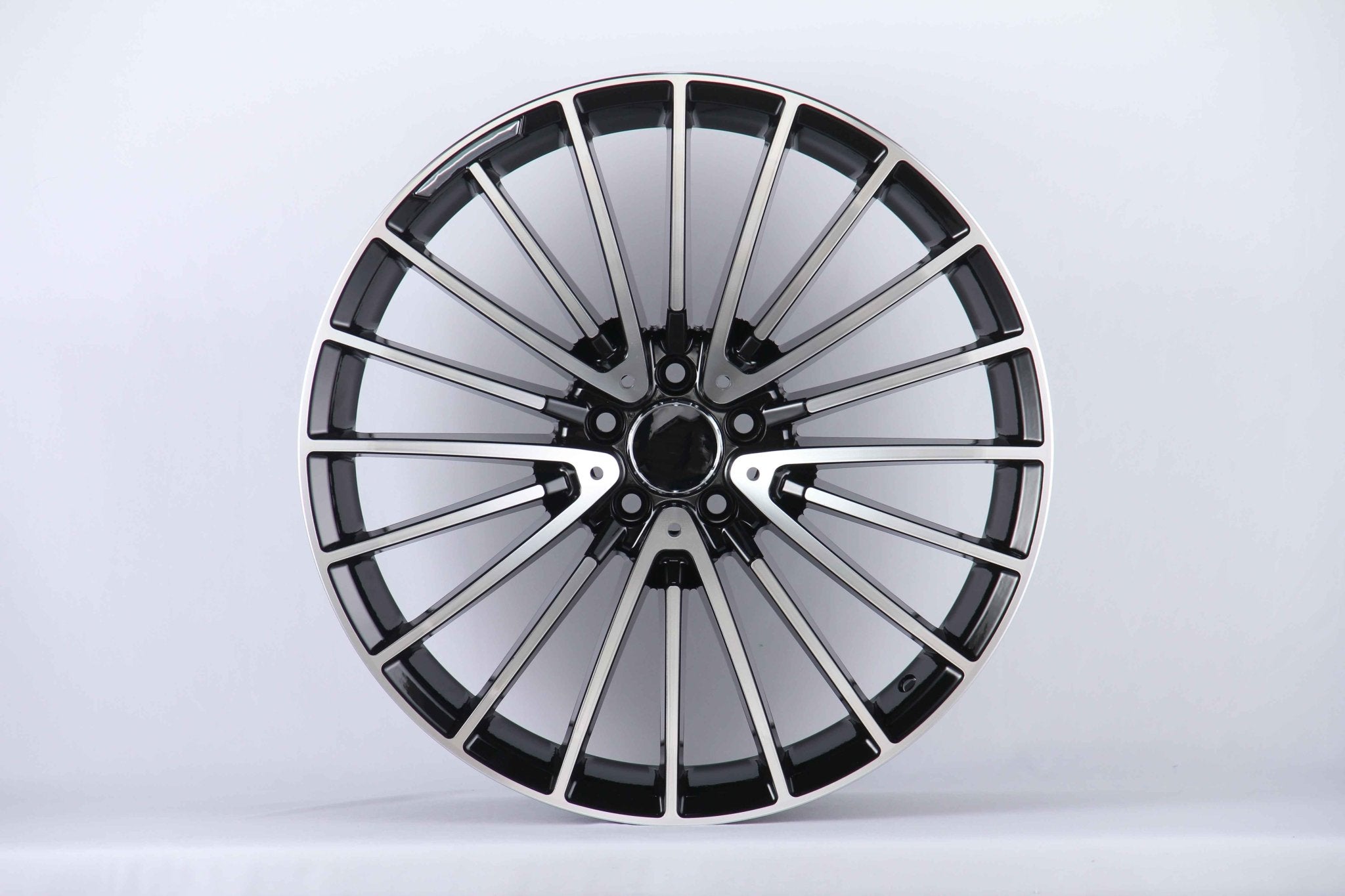 W812 Forged Black Machined Face 20x9.0 ET25 5x112 CB66.56 - Gun Hill Tire House (WTW - WHOLESALE TIRES & WHEELS)