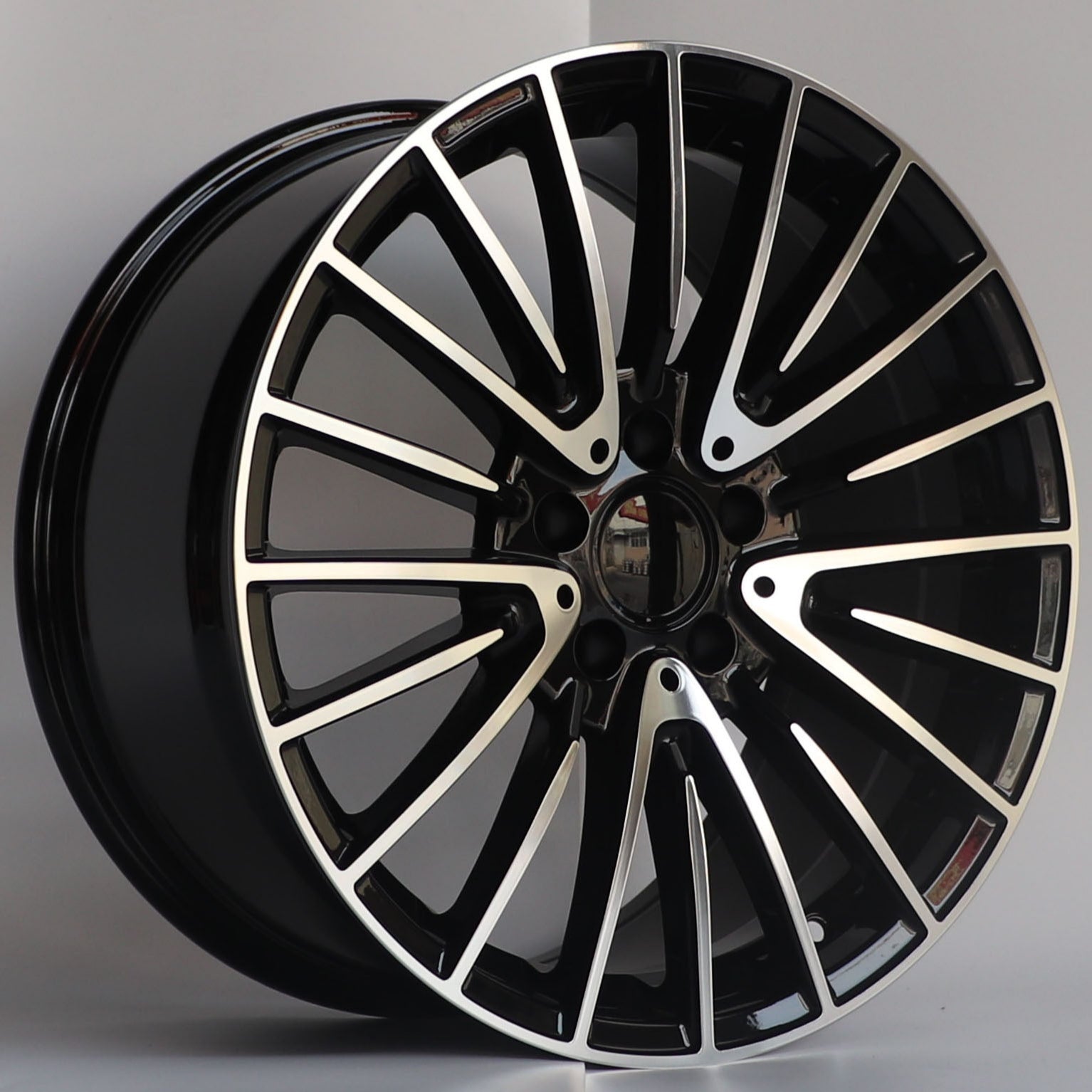 W812 Forged Black Machined Face 20x9.0 ET25 5x112 CB66.56 - Gun Hill Tire House (WTW - WHOLESALE TIRES & WHEELS)