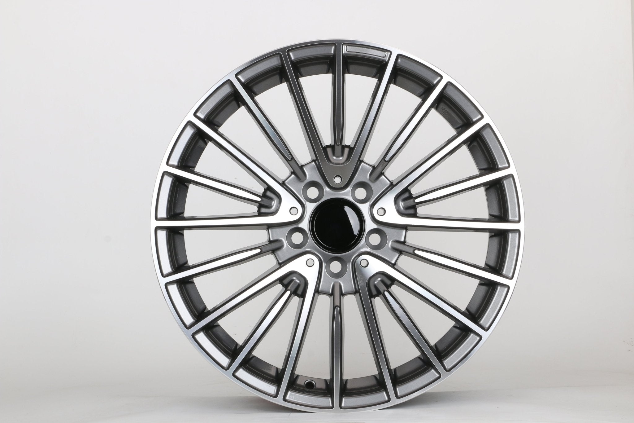 W812 1779 Gunmetal Machined Face 20x9.5 ET35 5x112 CB66.6 - Gun Hill Tire House (WTW - WHOLESALE TIRES & WHEELS)