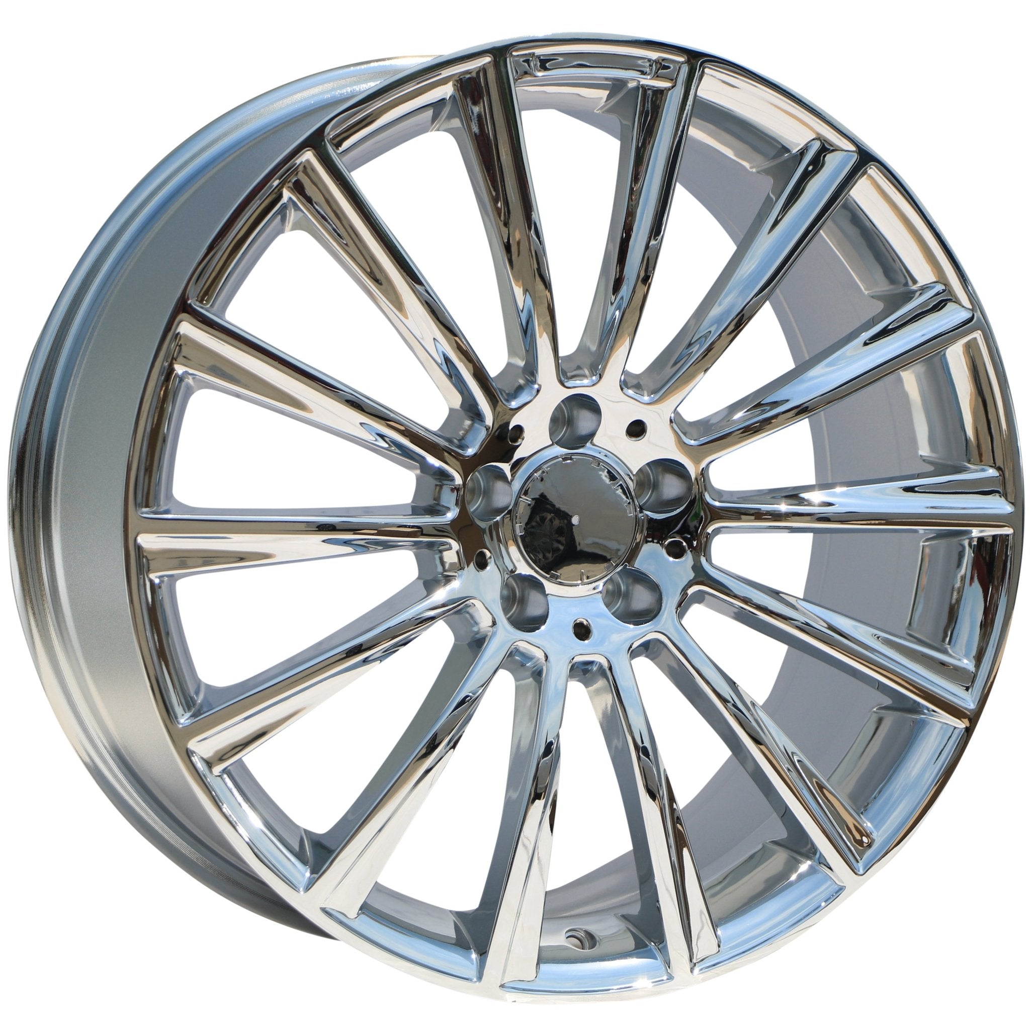 W813 Chrome 22x9.0 ET32 5x112 CB66.6 - Gun Hill Tire House (WTW - WHOLESALE TIRES & WHEELS)