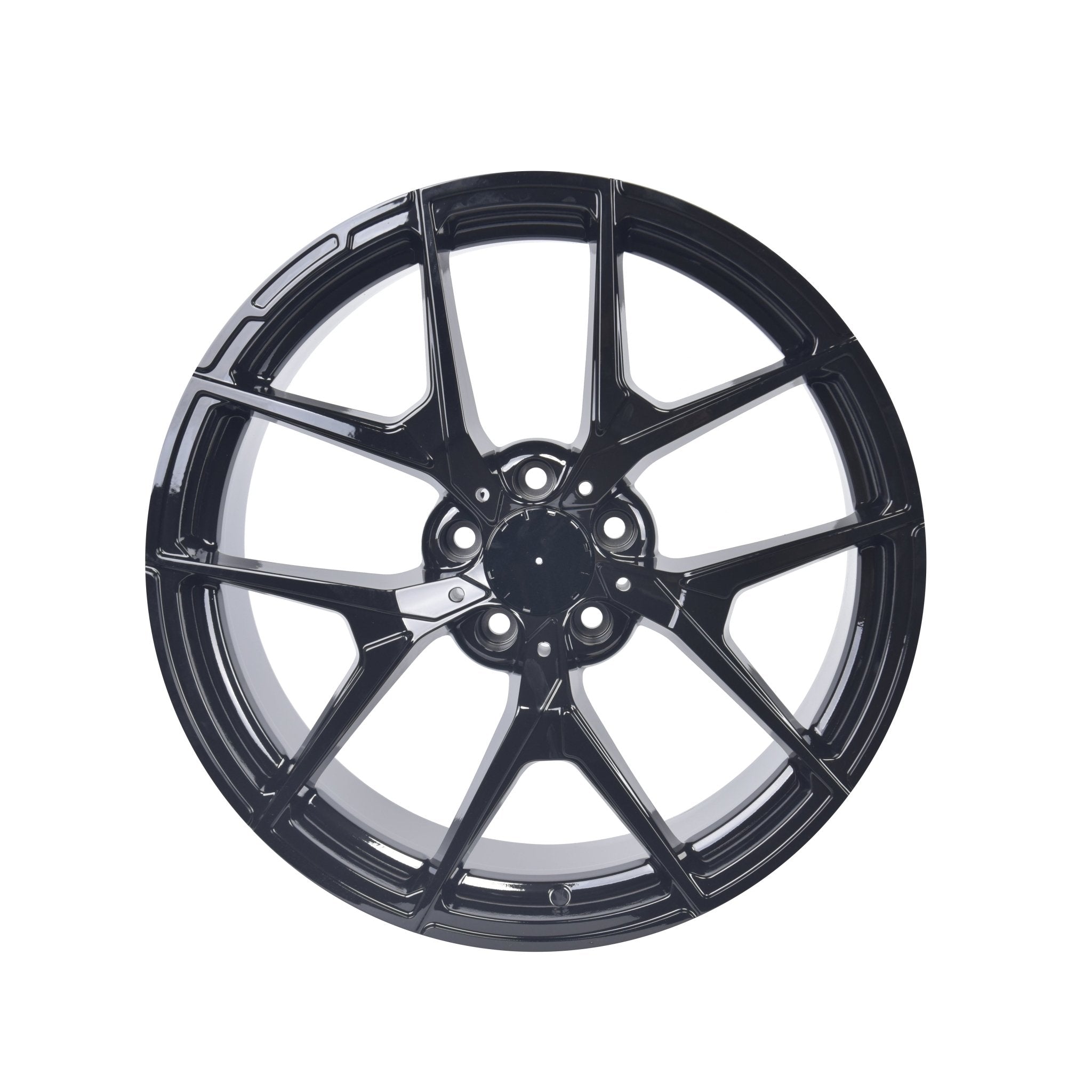 W838 Gloss Black 18x9.5 ET35 5x112 CB66.6 - Gun Hill Tire House (WTW - WHOLESALE TIRES & WHEELS)