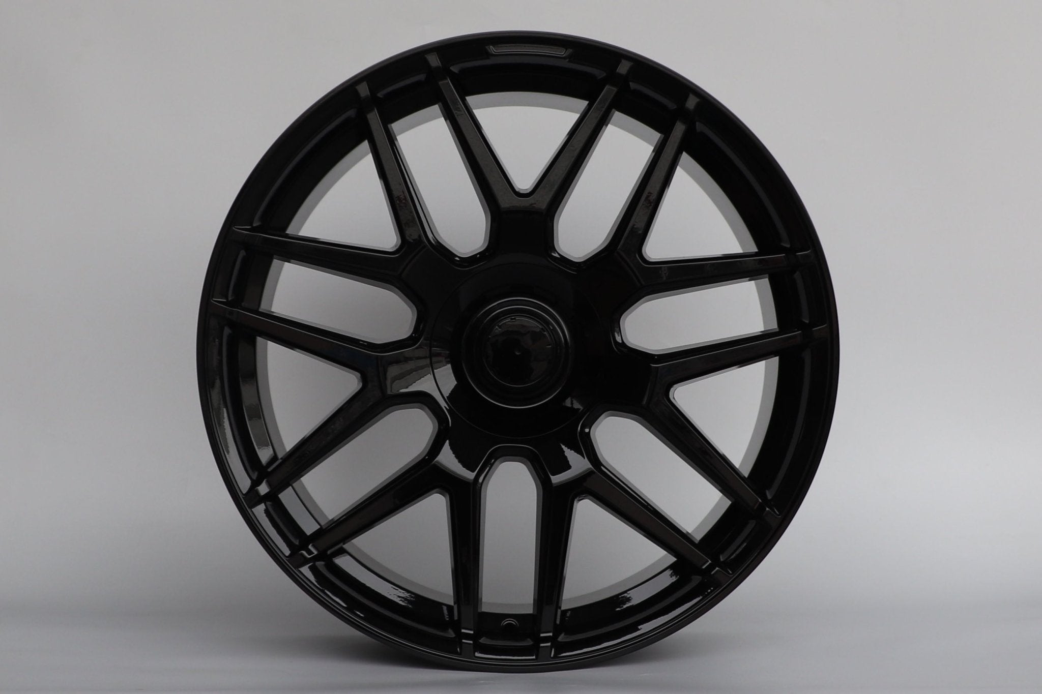 W840 1258A Gloss Black 22x10.0 ET48 5x112 CB66.6 OLD CAP - Gun Hill Tire House (WTW - WHOLESALE TIRES & WHEELS)