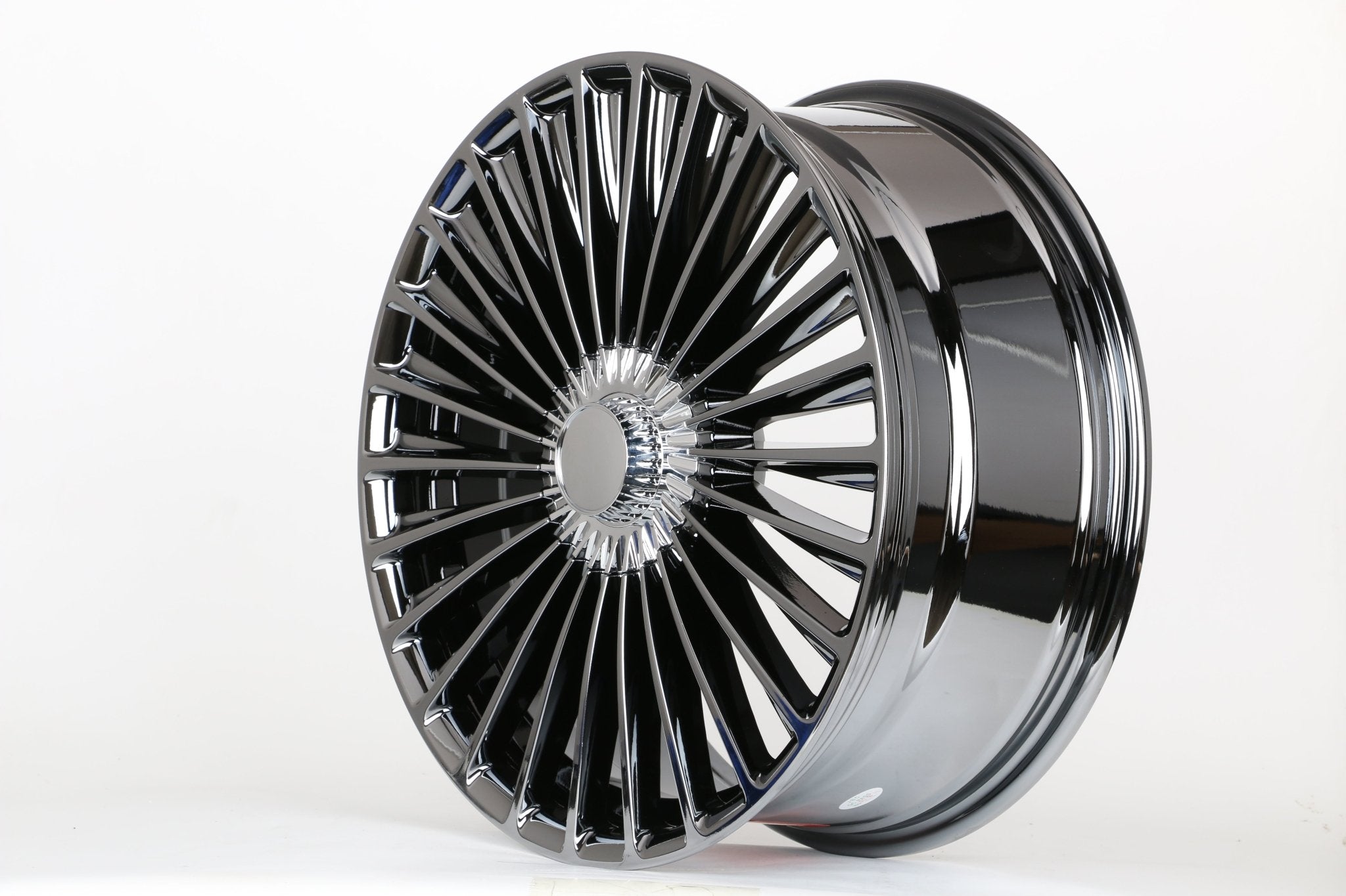 W841 D1866 Black Chrome 20x9.5 ET38 5x112 CB66.6 - Gun Hill Tire House (WTW - WHOLESALE TIRES & WHEELS)