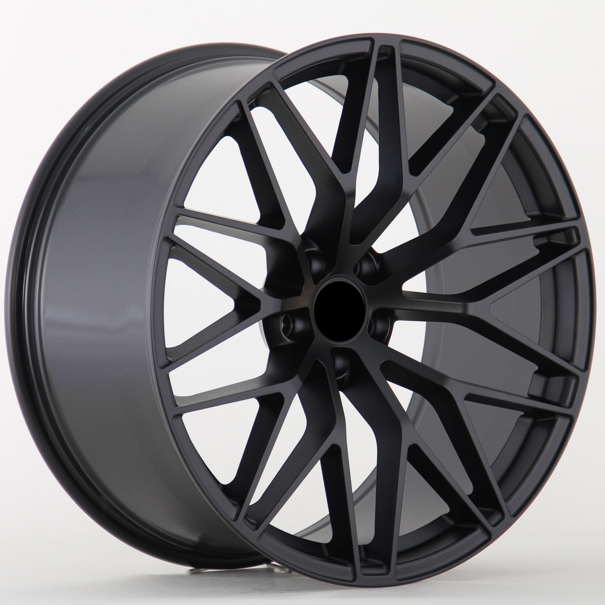 W864 874 Satin Black 21x9.5 ET26 5x112 CB66.45 - Gun Hill Tire House (WTW - WHOLESALE TIRES & WHEELS)
