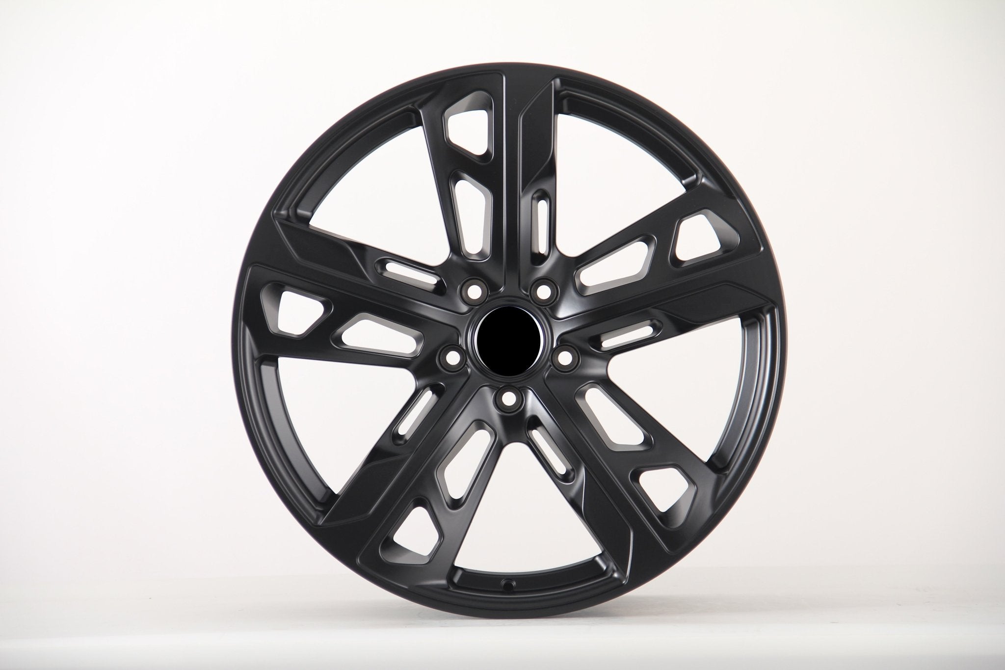 W865 876 Satin Black 22x9.5 ET50 5x130 CB71.56 - Gun Hill Tire House (WTW - WHOLESALE TIRES & WHEELS)