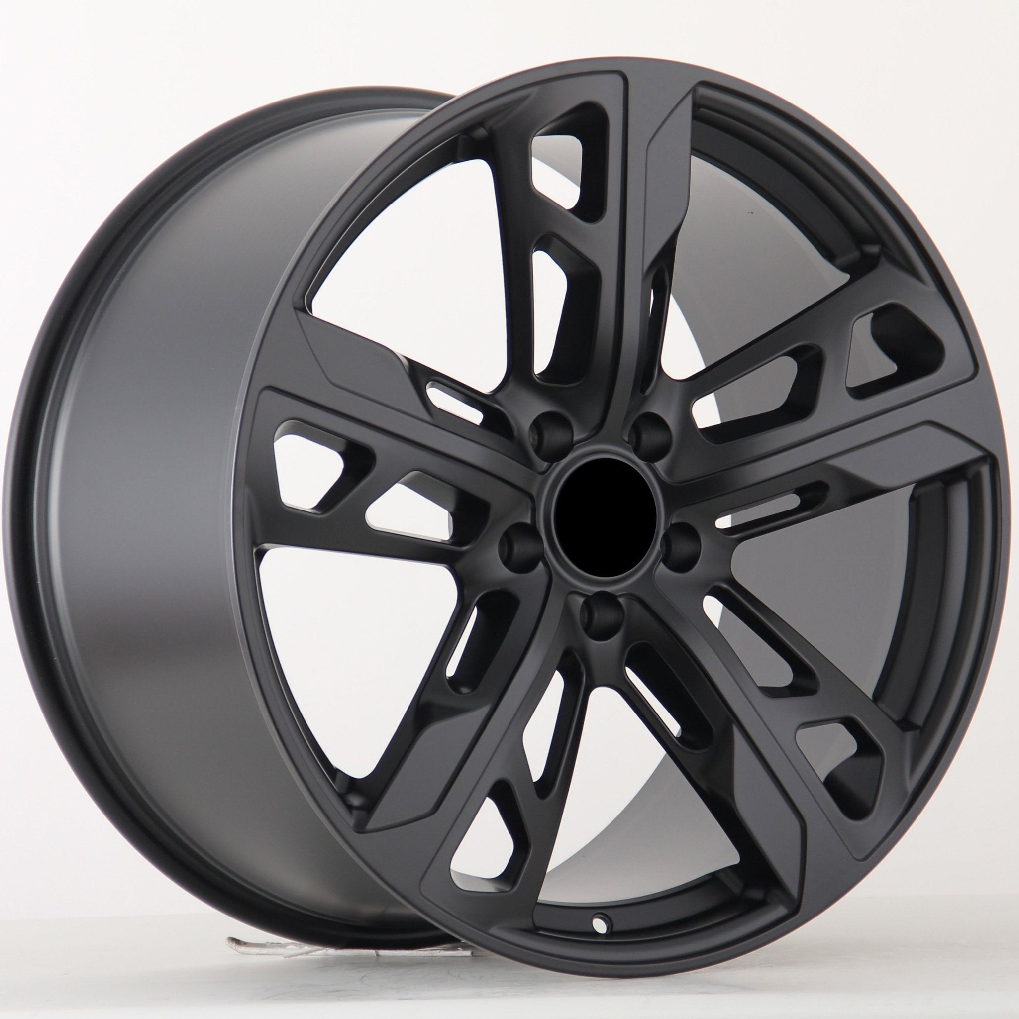 W865 876 Satin Black 22x11.5 ET60 5x130 CB71.56 - Gun Hill Tire House (WTW - WHOLESALE TIRES & WHEELS)