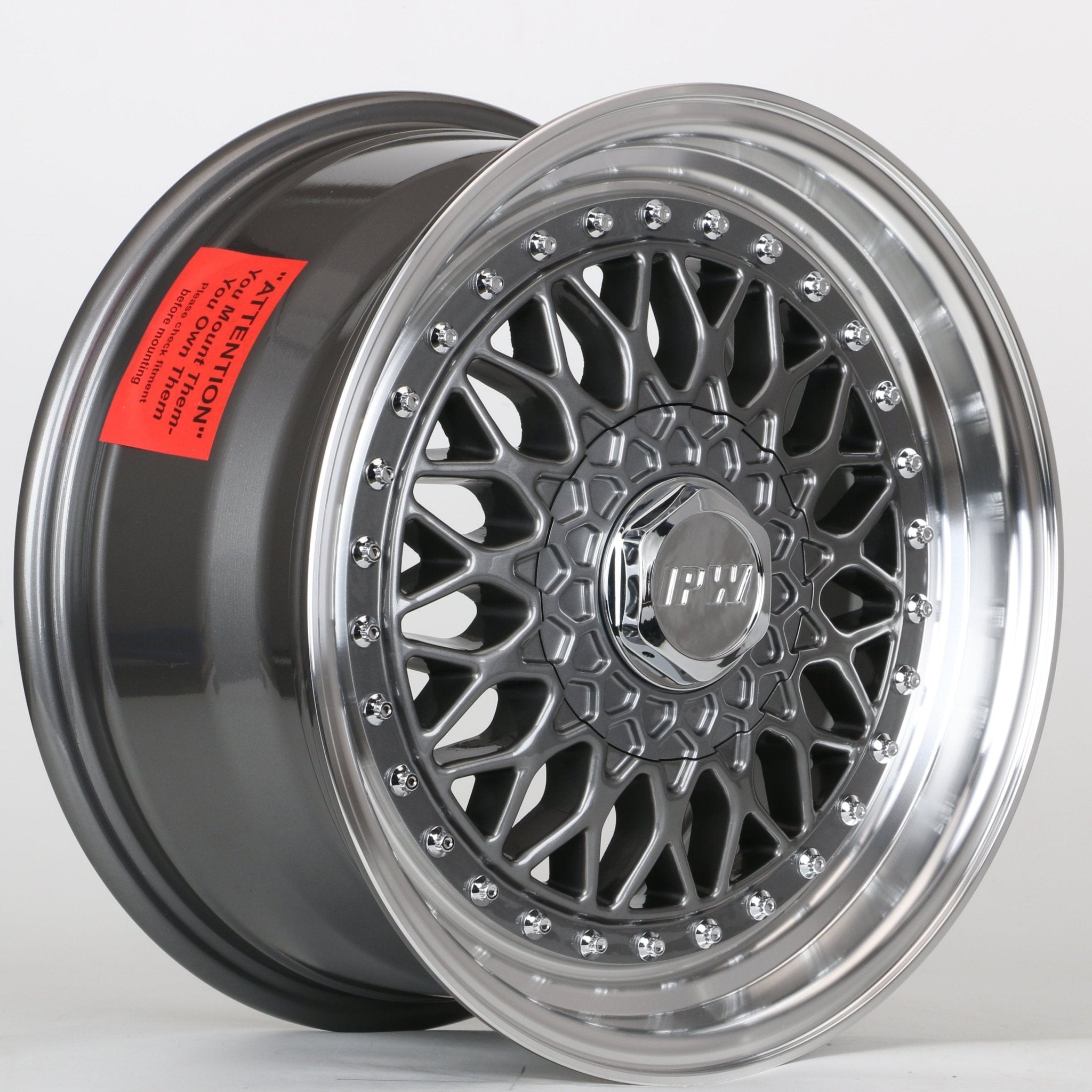 W883 479 Gunmetal Machined Lip 20x9.5 ET35 5x112 5x114.3 5x120 CB 73.1 - Gun Hill Tire House (WTW - WHOLESALE TIRES & WHEELS)