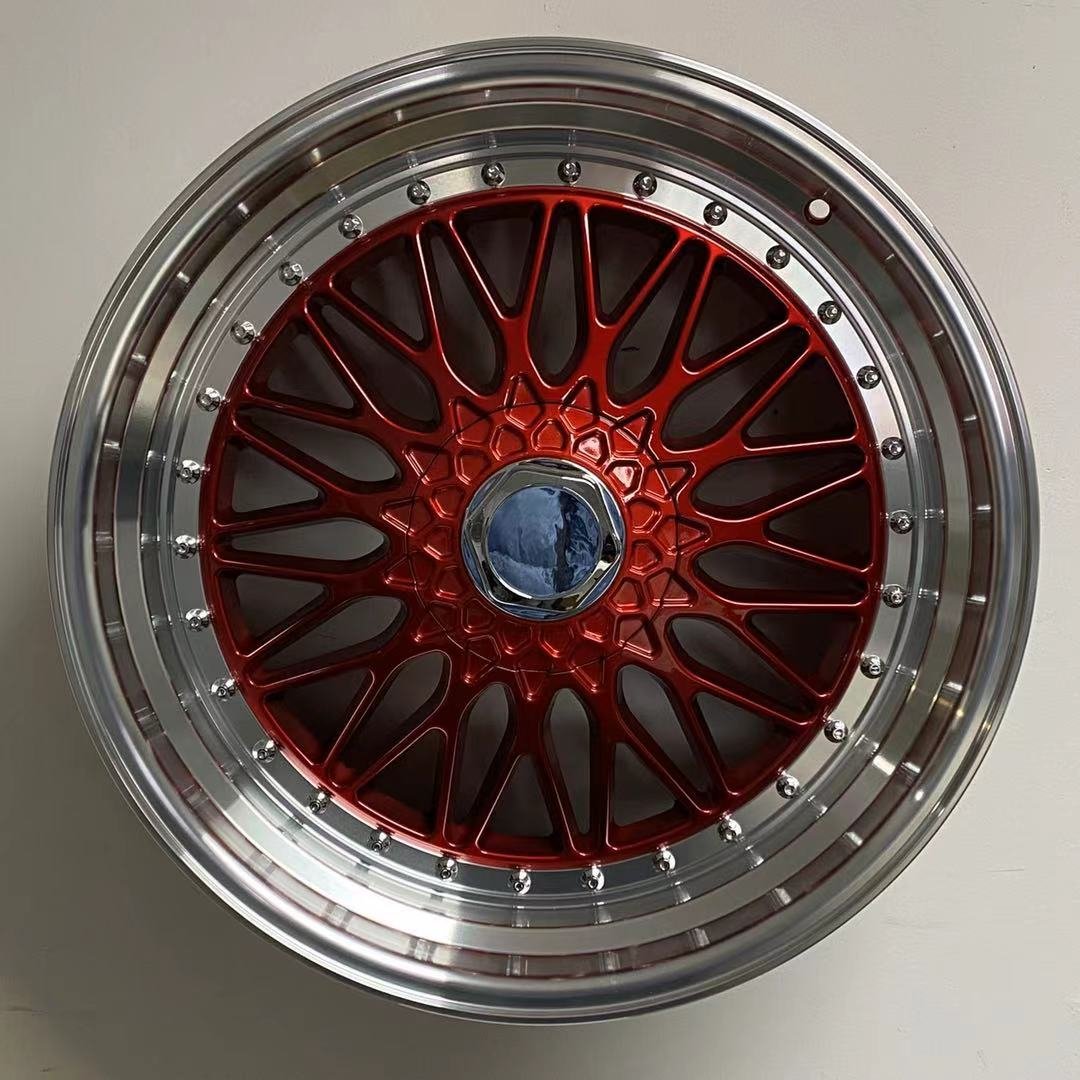 W885 479 Red Machined Lip Silver Rivet 22x9.0 ET30 5x120/114.3 CB73.1 - Gun Hill Tire House (WTW - WHOLESALE TIRES & WHEELS)