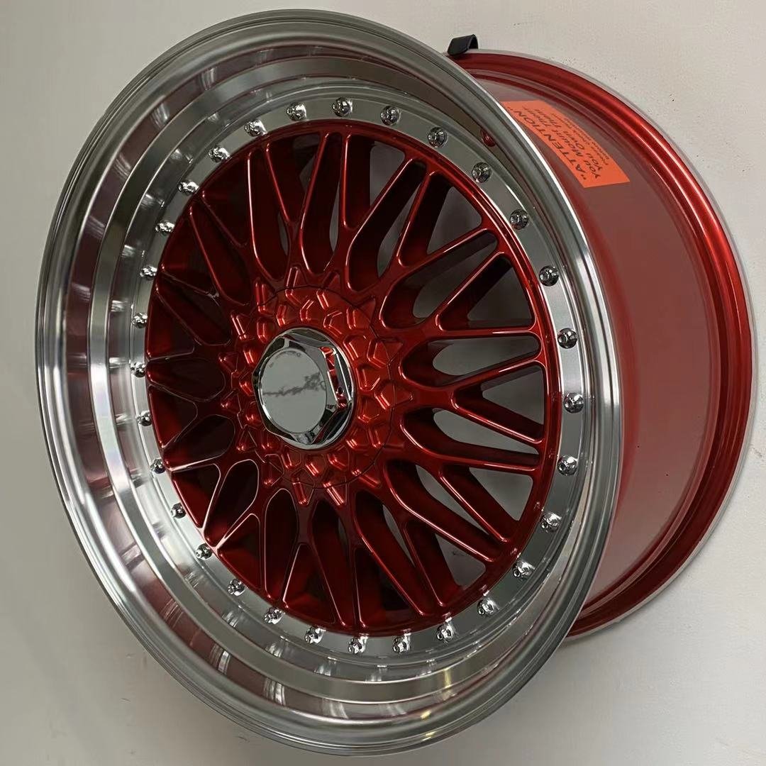 W885 479 Red Machined Lip Silver Rivet 22x9.0 ET30 5x112/114.3 CB73.1 - Gun Hill Tire House (WTW - WHOLESALE TIRES & WHEELS)
