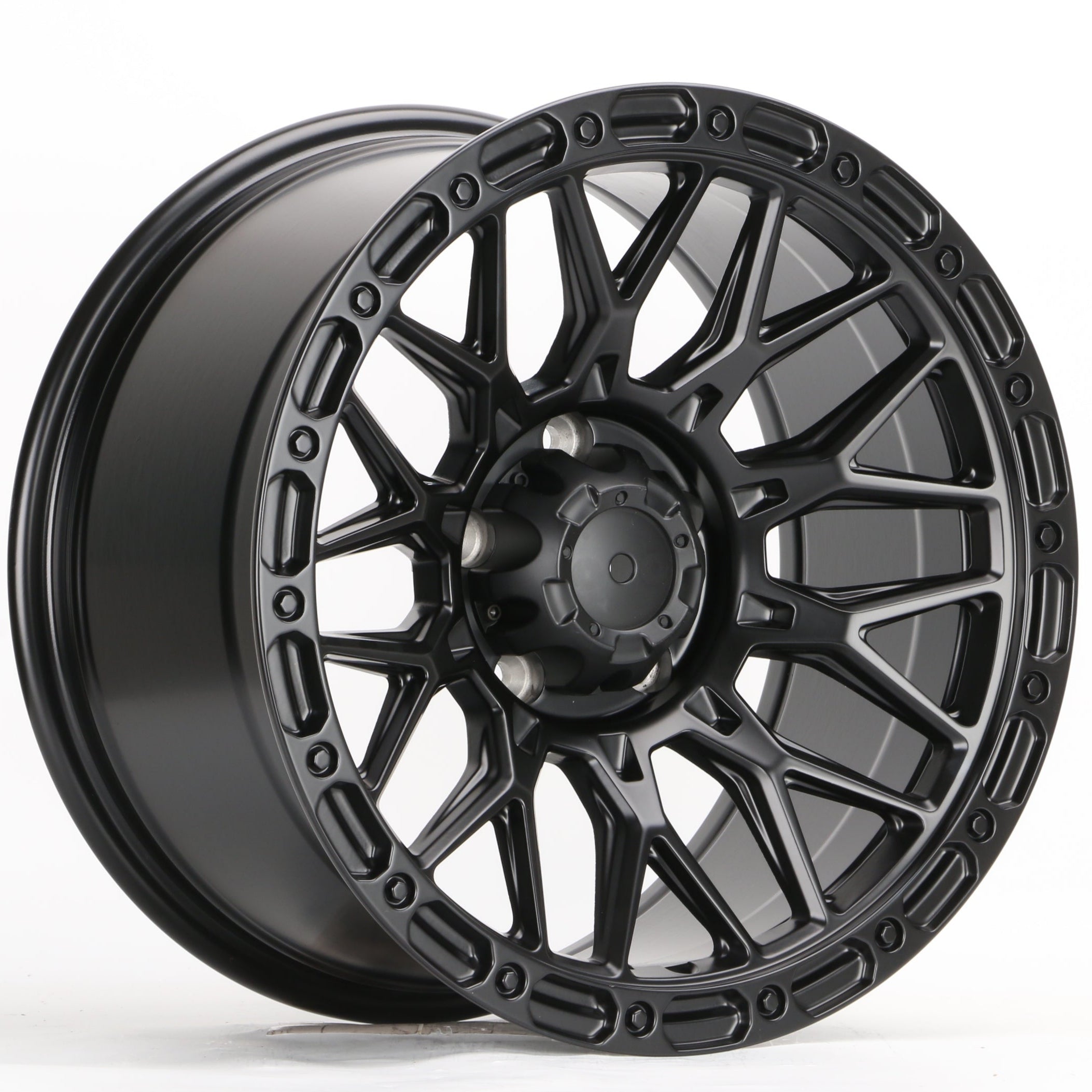 W9000 iV - 1010 Satin Black 17x9.0 ET0 5x127 CB71.56 - Gun Hill Tire House (WTW - WHOLESALE TIRES & WHEELS)