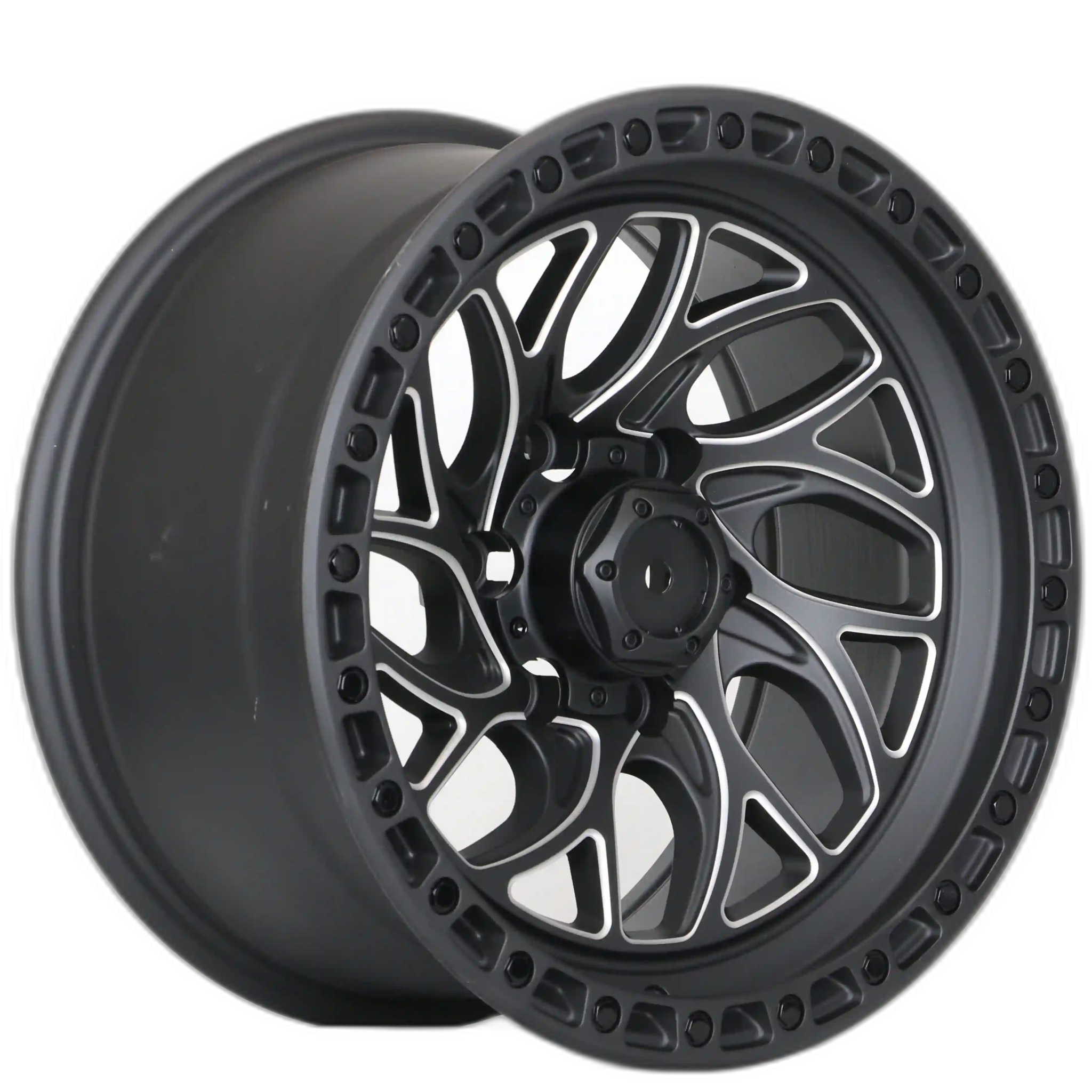 W9002 iV - 1820 Satin Black Milled 17x9.0 ET0 6x139.7 CB110.1 - Gun Hill Tire House (WTW - WHOLESALE TIRES & WHEELS)
