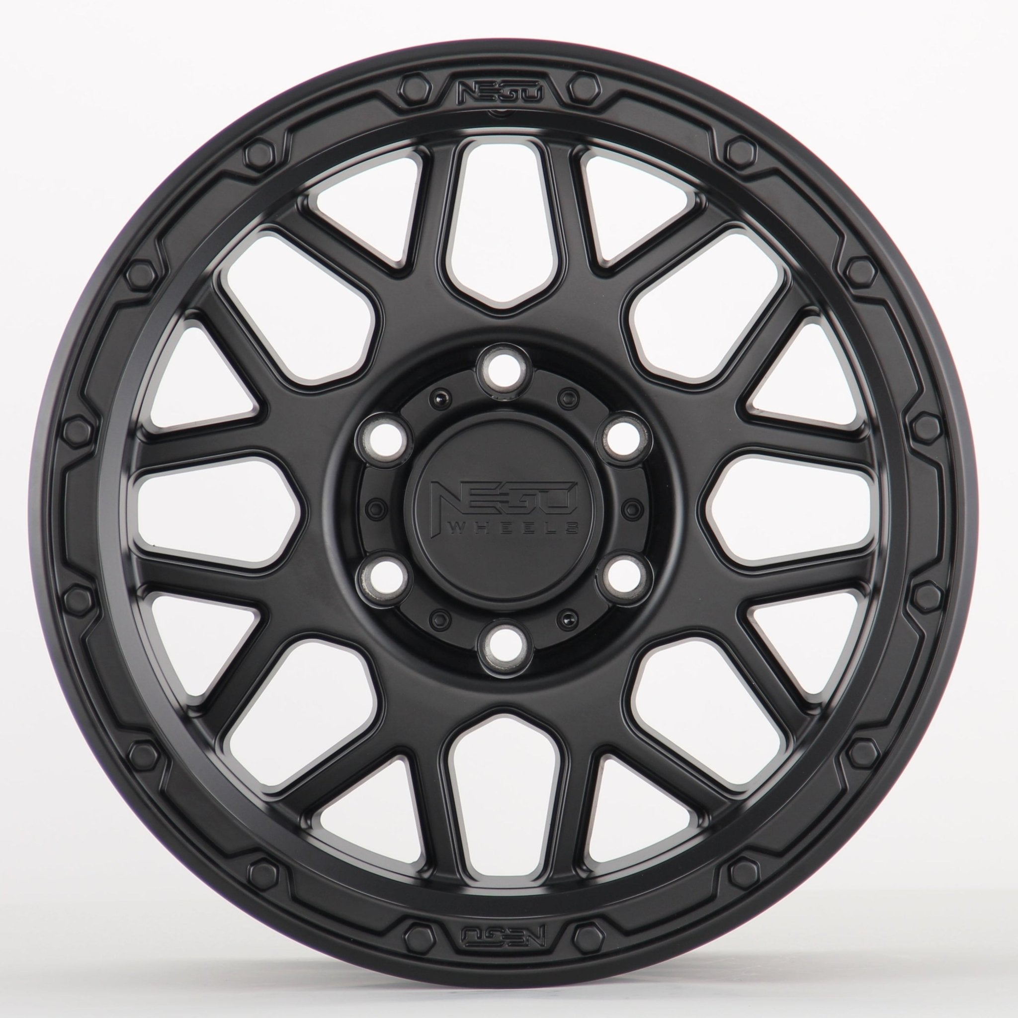 W915 N03 Satin Black 17x8.5 ET12 6x139.7 CB106 - Gun Hill Tire House (WTW - WHOLESALE TIRES & WHEELS)