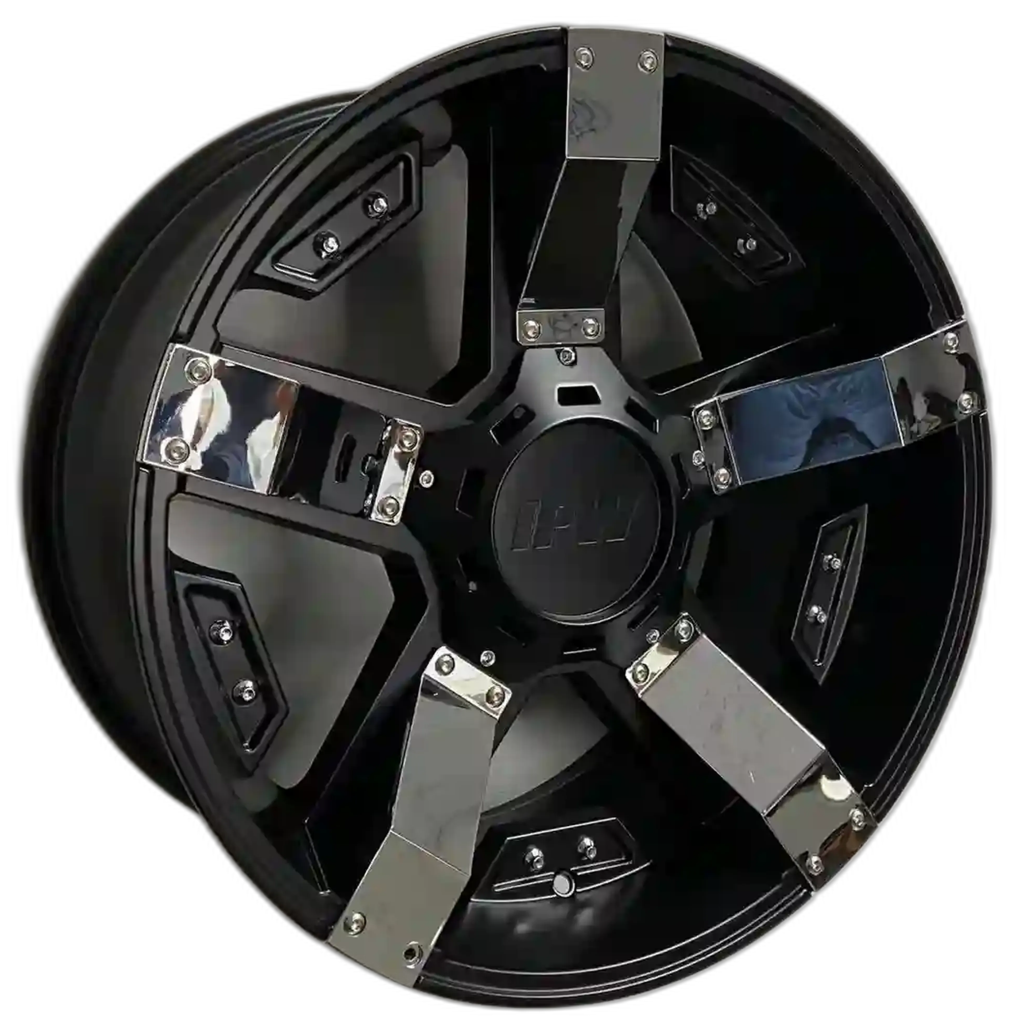 W925 Satin Black Chrome Strip 20x10 ET13 5x127/114.3 CB71.6 - Gun Hill Tire House (WTW - WHOLESALE TIRES & WHEELS)