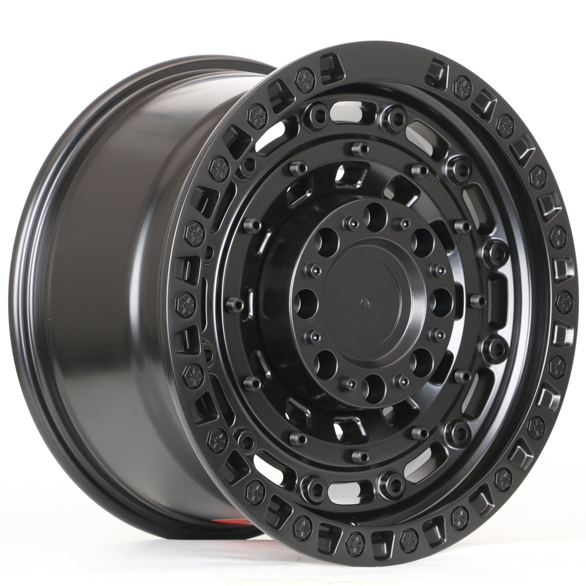 W931 1804 Satin Black 17x9 ET5 6x139.7 CB106.1 C1804 - LA5B mb - 1947 - Gun Hill Tire House (WTW - WHOLESALE TIRES & WHEELS)