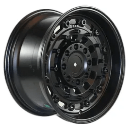 W971 IV - 676 Satin Black 17x9.0 ET0 6x139.7 CB110 - Gun Hill Tire House (WTW - WHOLESALE TIRES & WHEELS)
