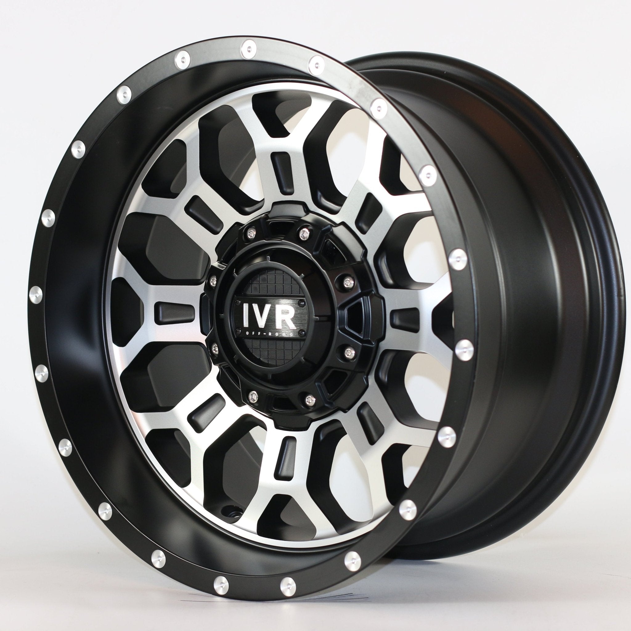 W974 IV - 332 Satin Black Milled 17x9.0 ET - 12 5x127 CB71.56 - Gun Hill Tire House (WTW - WHOLESALE TIRES & WHEELS)