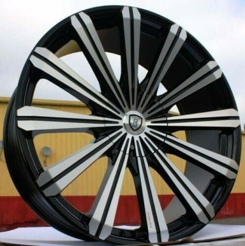 BORGHINI WHEEL B18 - M 22X8 ET +38 5x110/5x114.3 CB (73.1) N/A - Gun Hill Tire House (WTW - WHOLESALE TIRES & WHEELS)