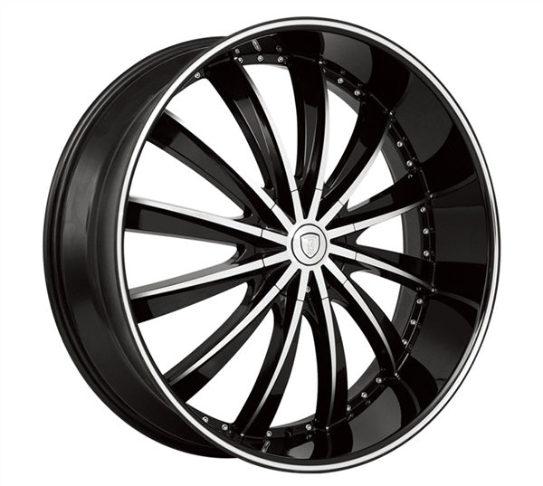 BORGHINI WHEEL B19 - M 20X8.5 ET +35 5x110/5x114.3 CB (73.1) N/A - Gun Hill Tire House (WTW - WHOLESALE TIRES & WHEELS)