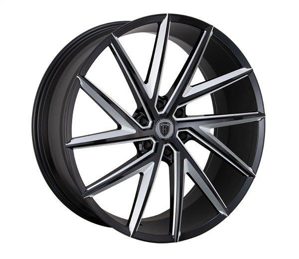 BORGHINI WHEEL B25 - M 22X9.5 ET +30 6x139.7 CB (78.1) B+MK+MW - Gun Hill Tire House (WTW - WHOLESALE TIRES & WHEELS)