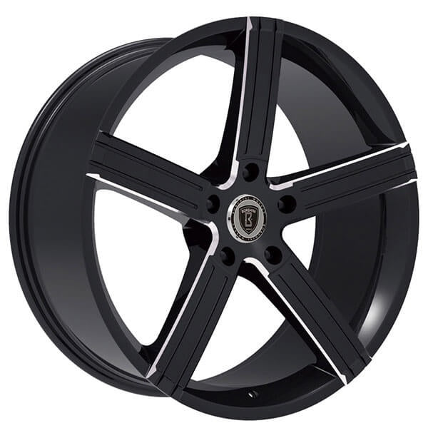 BORGHINI WHEEL B35A - M 22X9.5 ET +13 5x115 CB (74.2) B+MW - Gun Hill Tire House (WTW - WHOLESALE TIRES & WHEELS)
