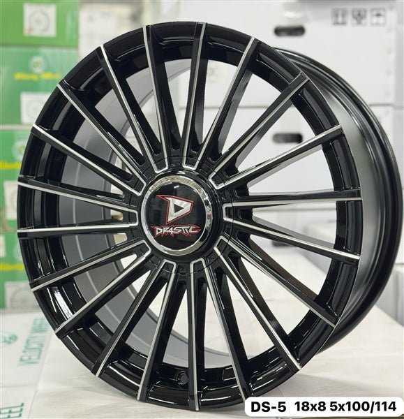 DRASTIC WHEEL DS5 - M 18X8 ET +38 5x100/5x114.3 CB (73.1) N/A - Gun Hill Tire House (WTW - WHOLESALE TIRES & WHEELS)