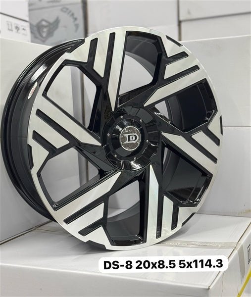 DRASTIC WHEEL DS8 - M 20X8.5 ET +35 5x108/5x114.3 CB (73.1) B+M - Gun Hill Tire House (WTW - WHOLESALE TIRES & WHEELS)