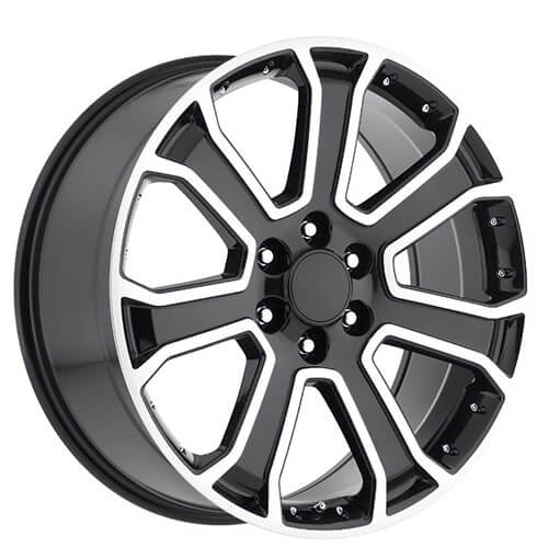 I338 WHEEL 338 - M 22X9.5 ET +30 6x139.7 CB (78.1) B+M - Gun Hill Tire House (WTW - WHOLESALE TIRES & WHEELS)