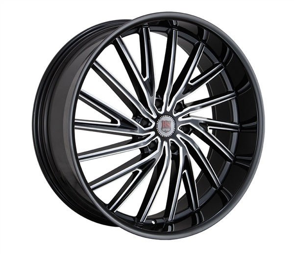 REDSPORT WHEEL RSW056 - M 24X9.5 ET +30 6x139.7 CB (78.1) B+MW - Gun Hill Tire House (WTW - WHOLESALE TIRES & WHEELS)